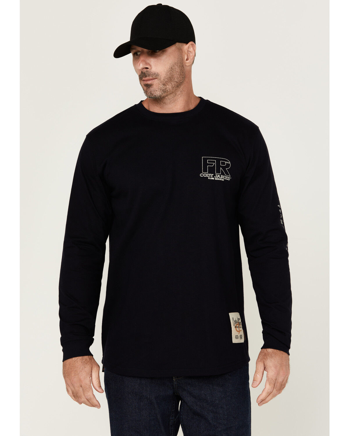 Cody James Men's FR Eagle Long Sleeve Graphic T-Shirt