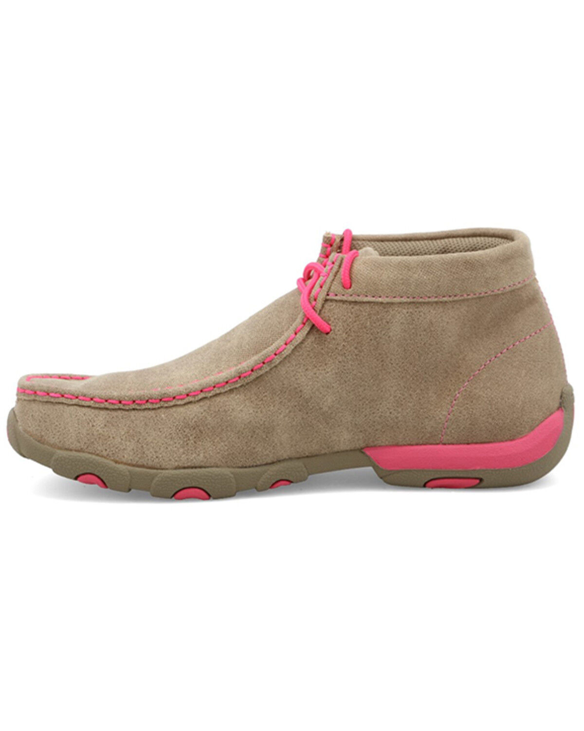Twisted X Women's Lace-Up Moc Toe Driving Shoes