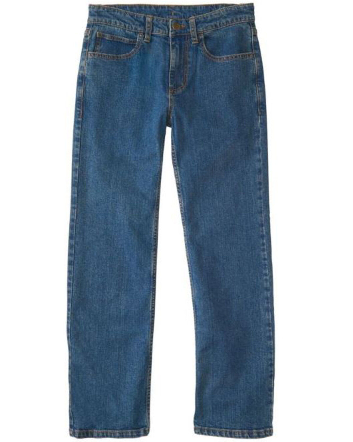 Carhartt Boys' Medium Wash Stretch Regular Fit Jeans