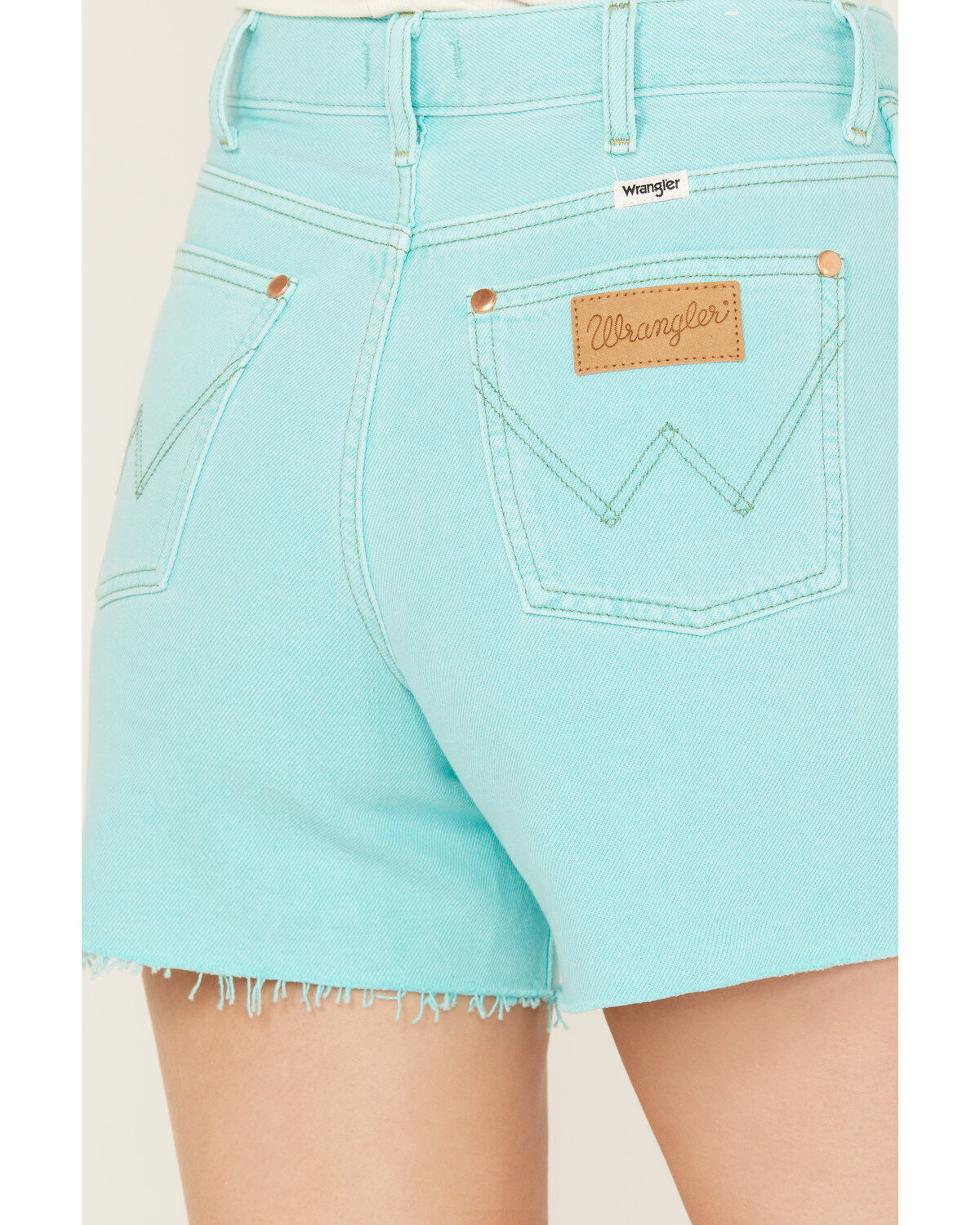 Wrangler Women's High Rise A-Line Cutoff Shorts