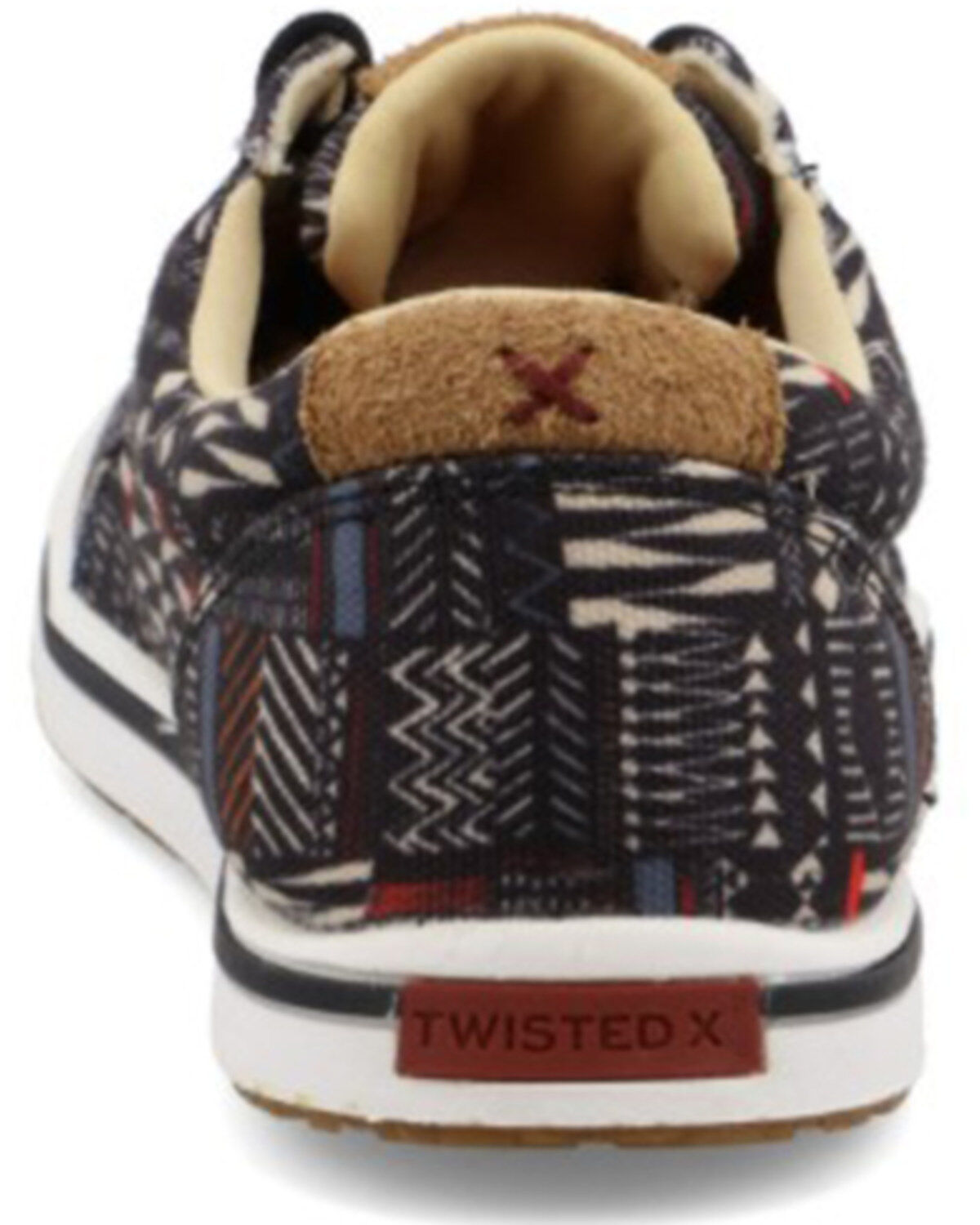 Twisted X Women's Kicks Lace Southwestern Sneaker - Moc Toe