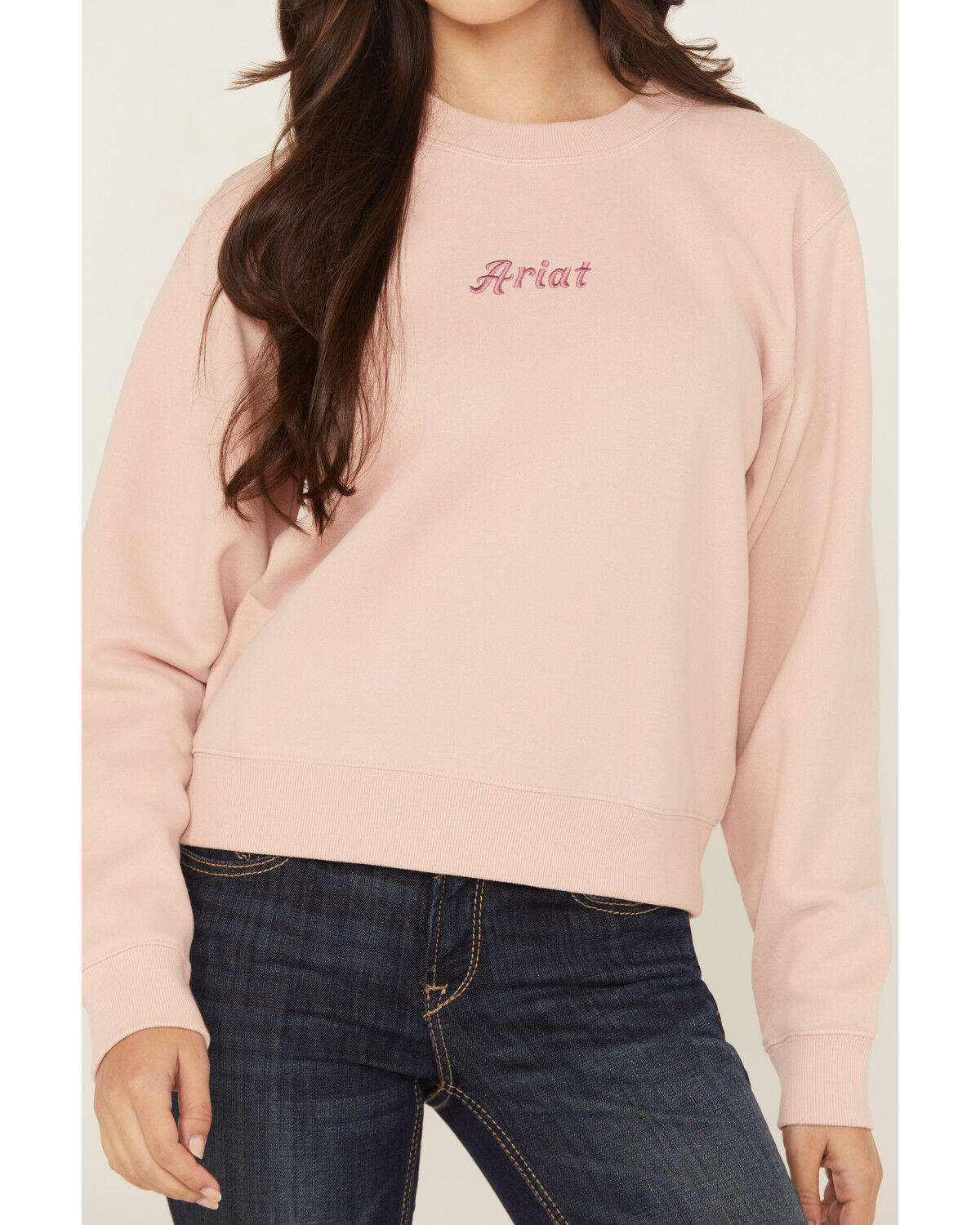 Ariat Women's Boot Barn Exclusive Embroidered Logo Crewneck