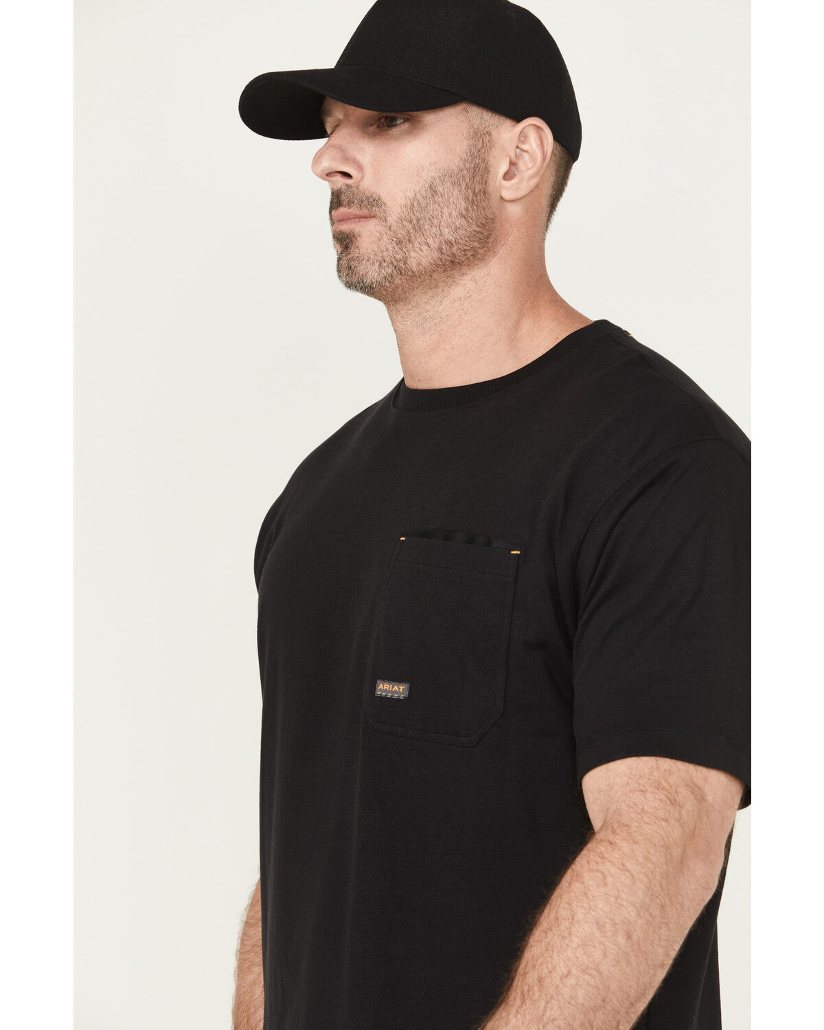 Ariat Men's Rebar Workman Brickyard Short Sleeve Pocket Work T-Shirt