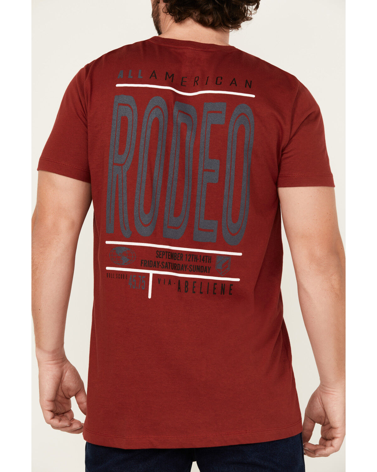 RANK 45&reg; Men's Rough Rider Short Sleeve Graphic T-Shirt