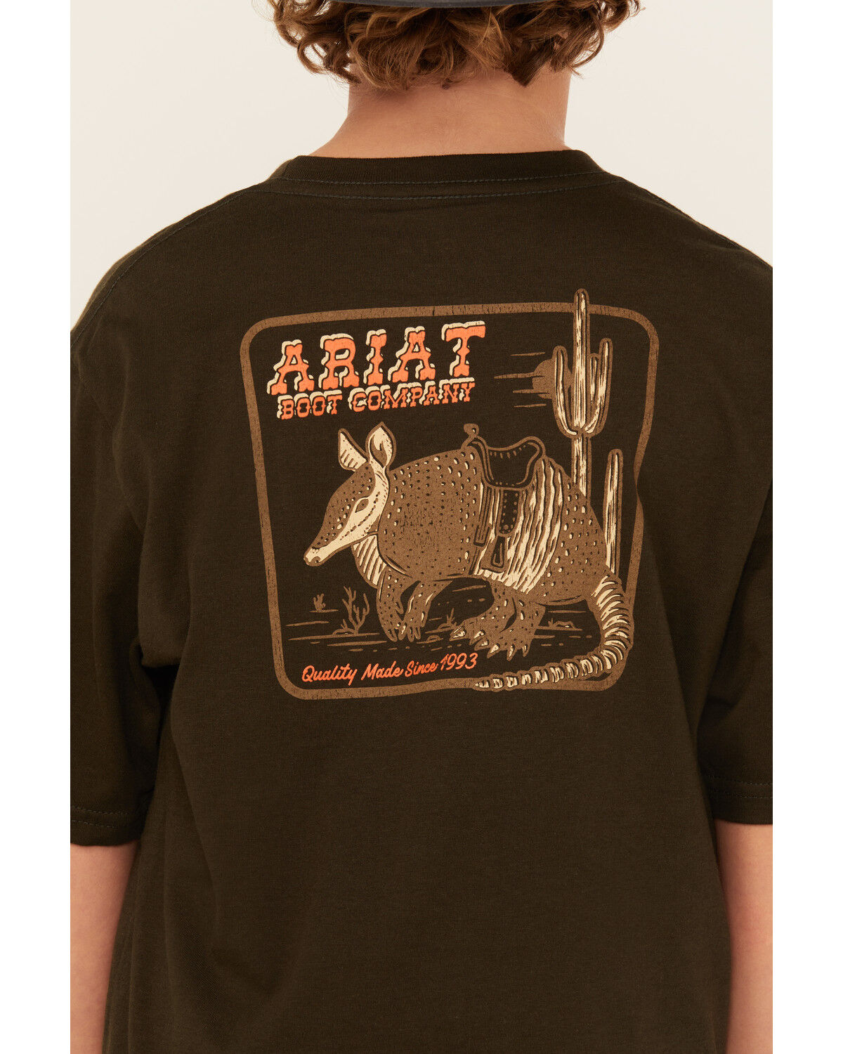 Ariat Boys' Armadillo Short Sleeve Graphic T-Shirt