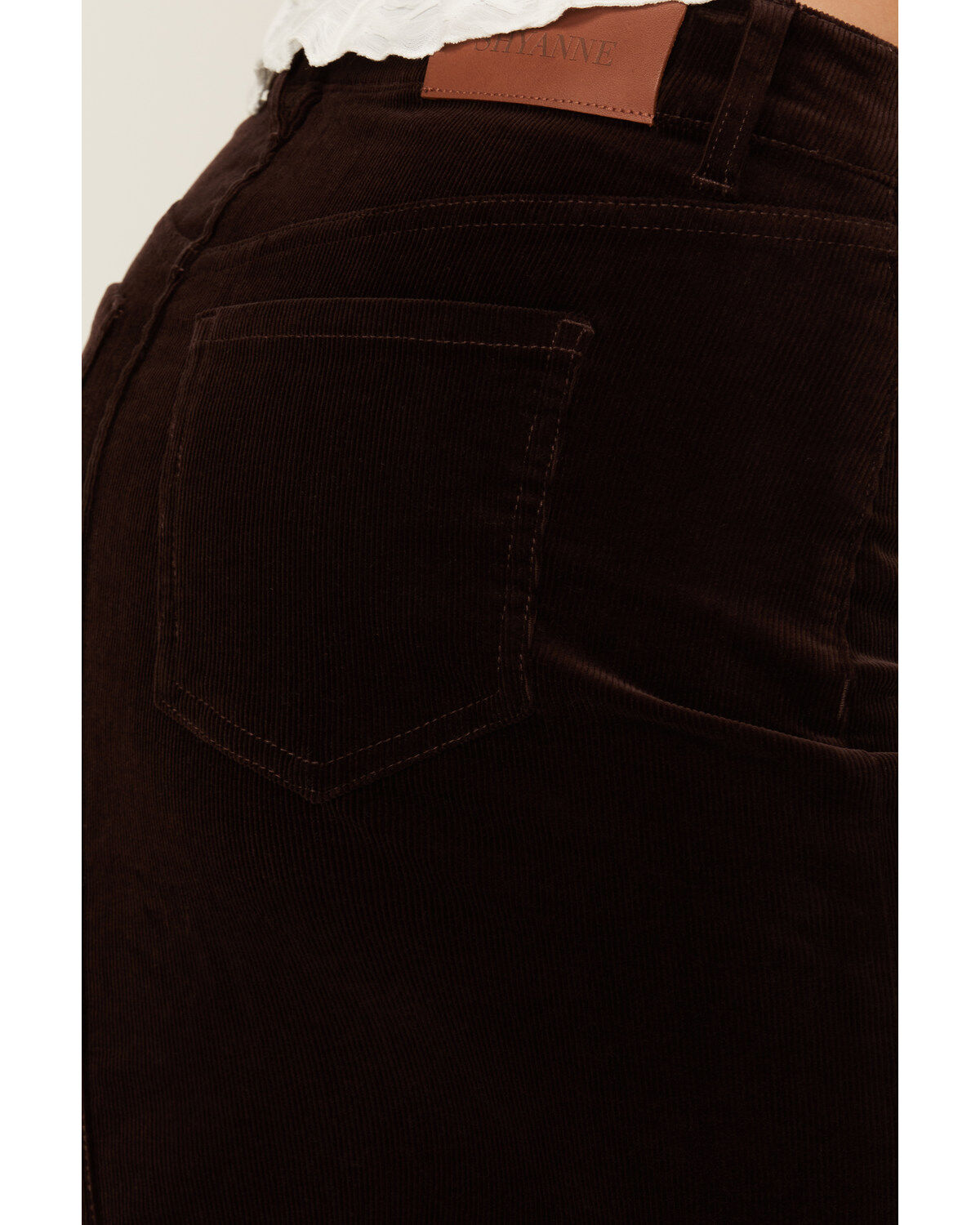 Shyanne Women's Corduroy Midi Skirt