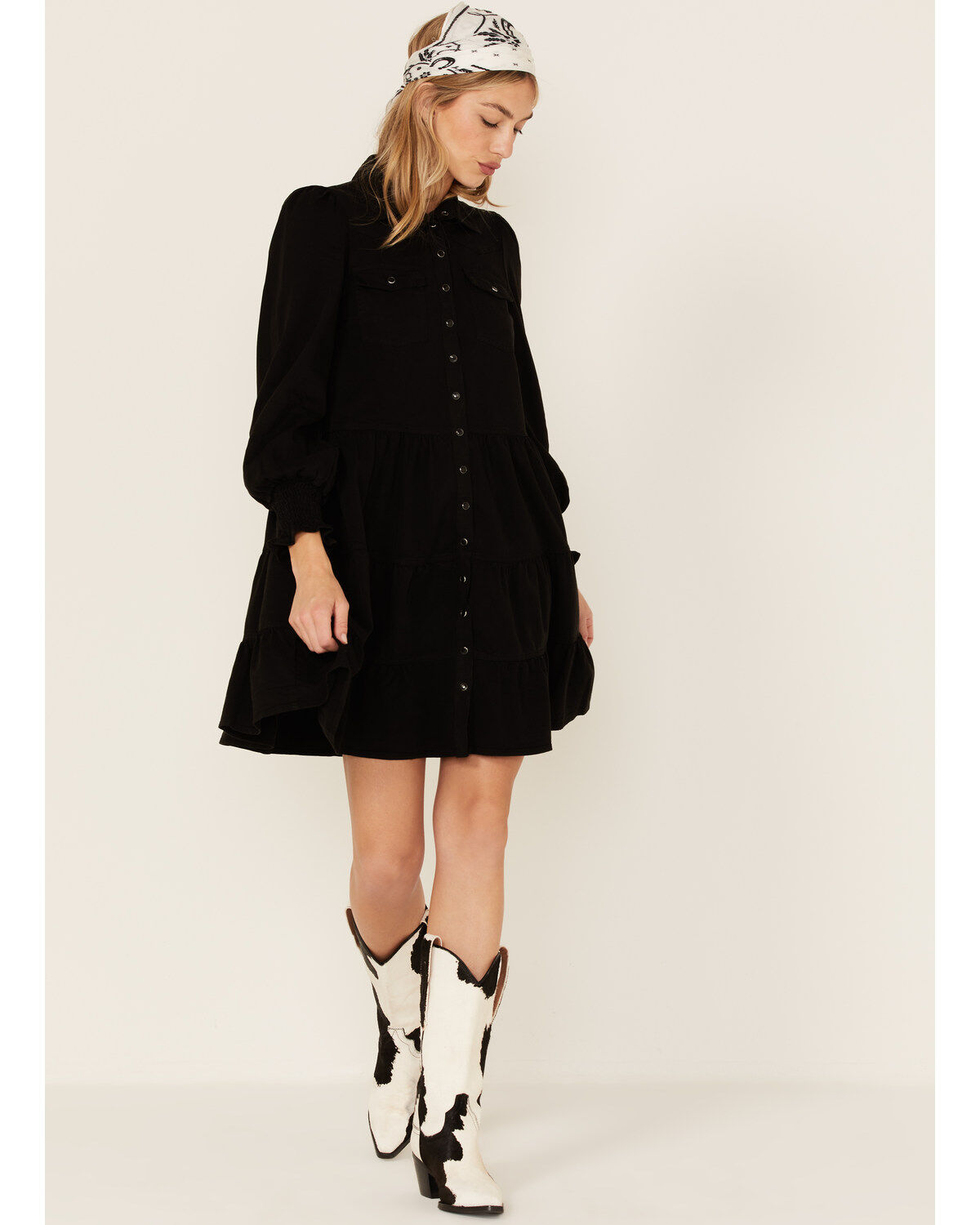 Maggie Sweet Women's Dolly Tiered Mini Dress