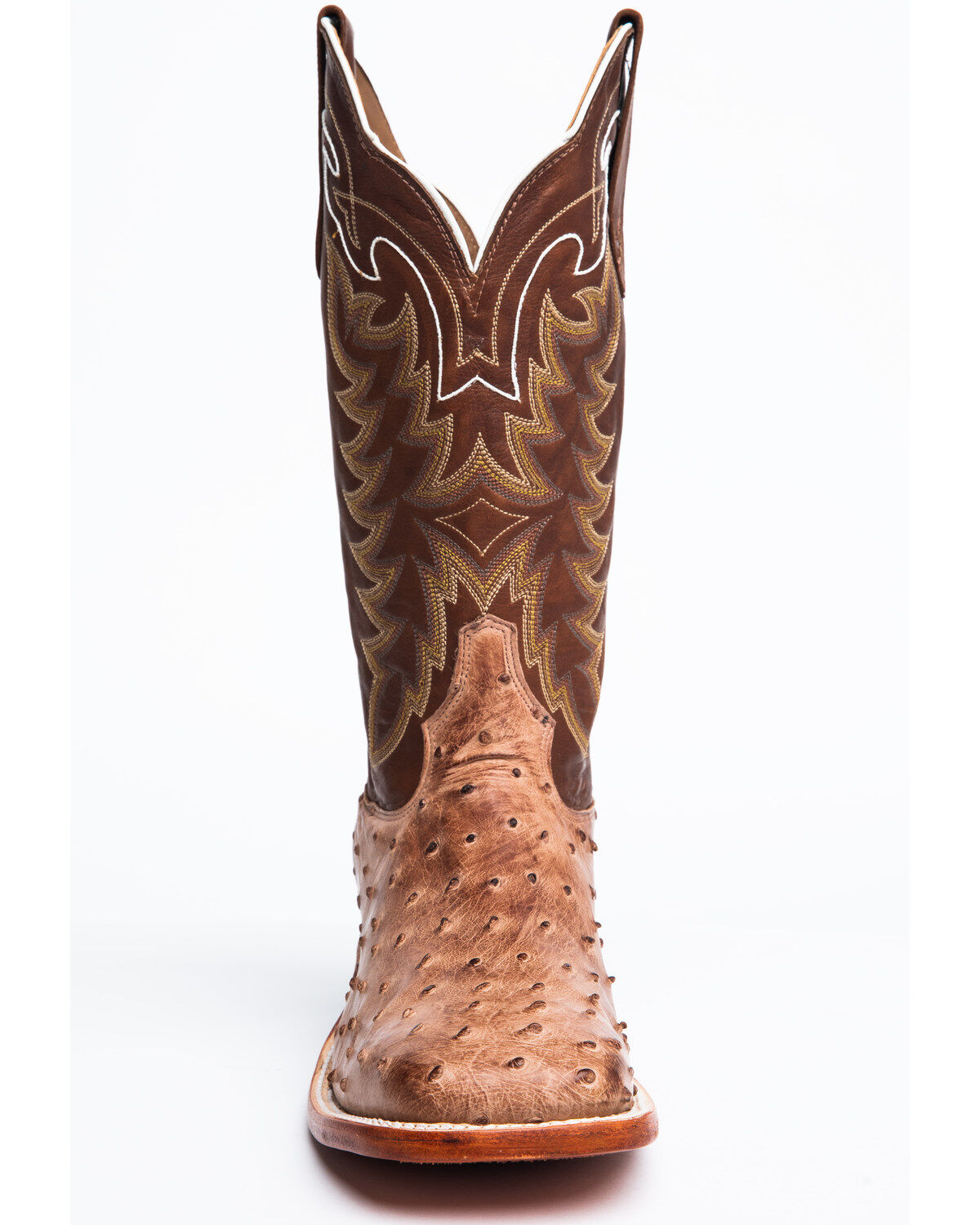 Tony Lama Men's San Saba Full Quill Ostrich Exotic Boots