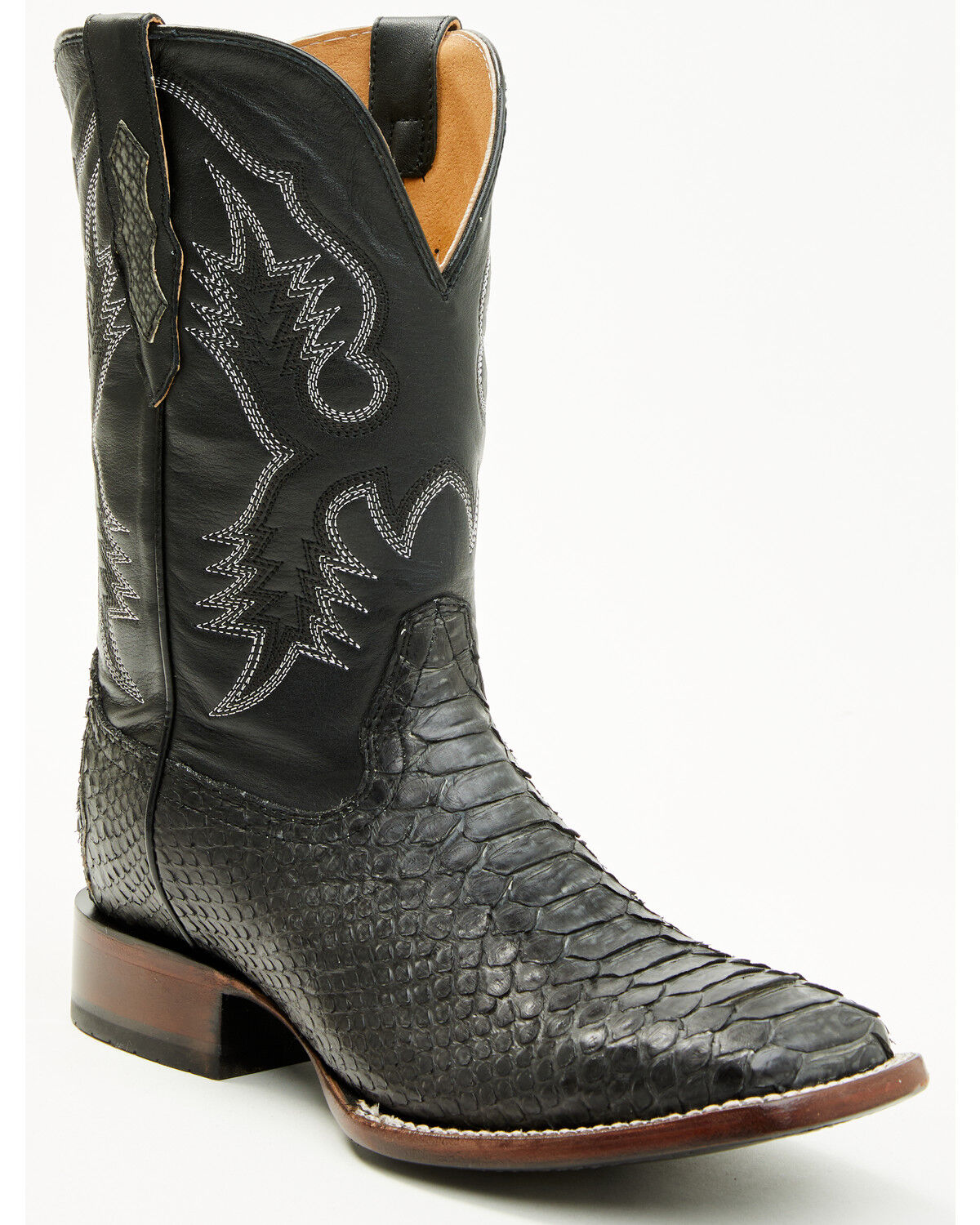 Cody James Men's Exotic Python Western Boots - Broad Square Toe