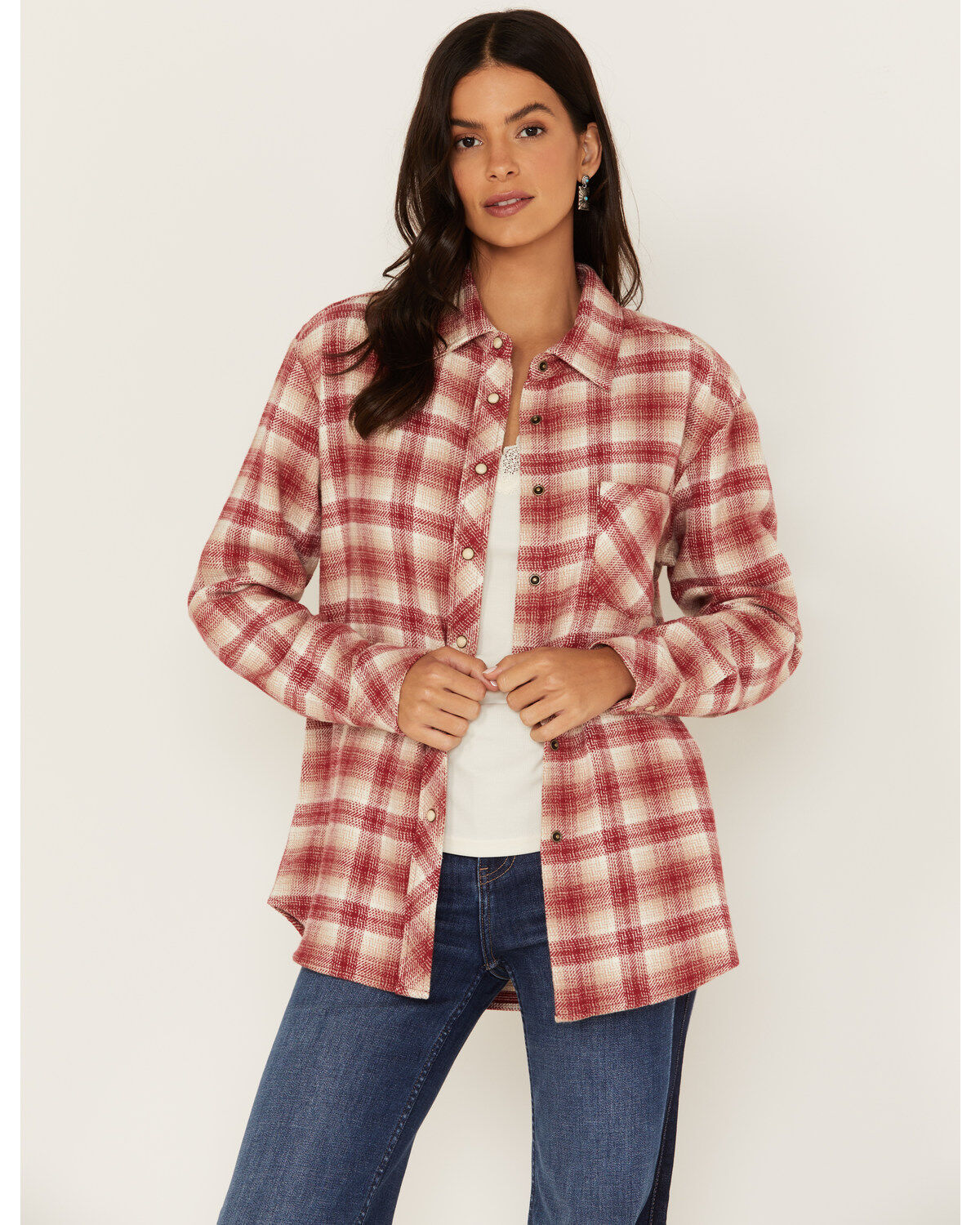 Idyllwind Women's Plaid Print Roby Shirt