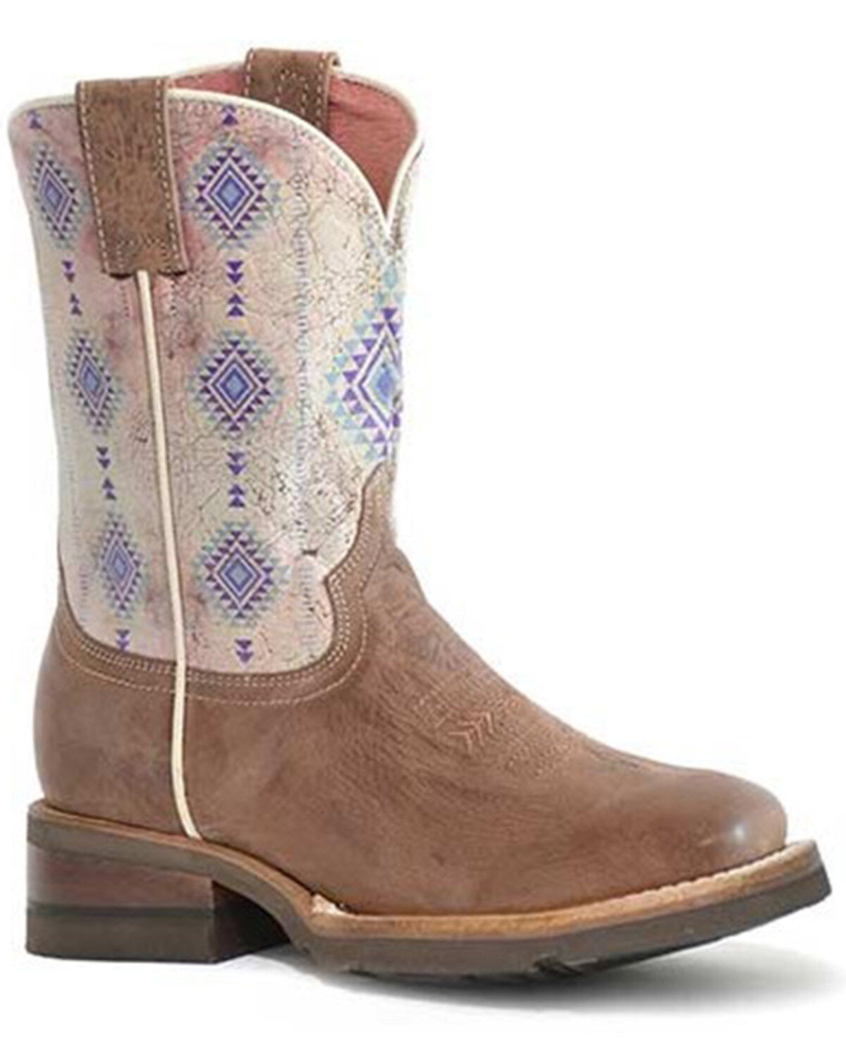 Roper Little Boys' Southwestern Western Boots - Square Toe
