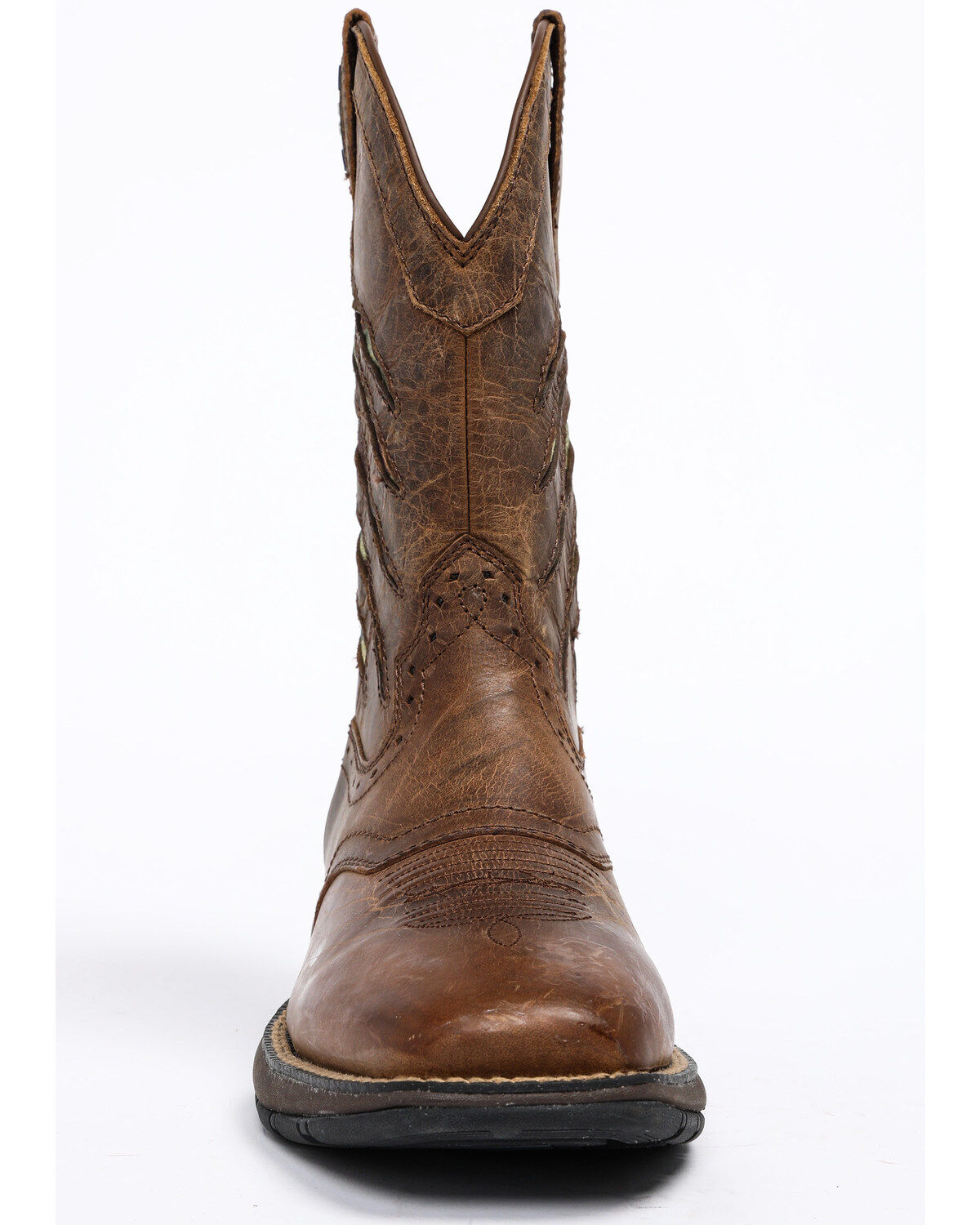 Cody James Men's Scratch American Flag Lite Performance Western Boots - Square Toe