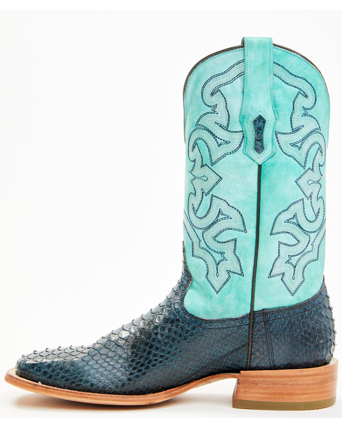 Corral Men's Exotic Python Western Boots - Broad Square Toe