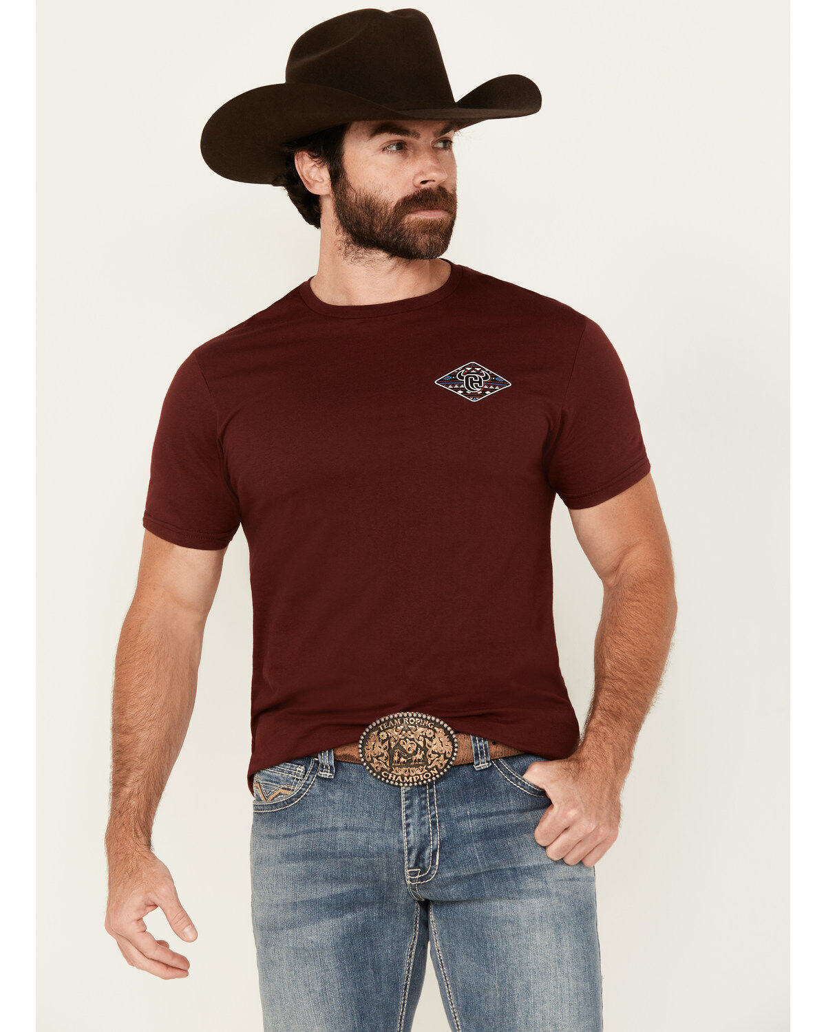 Cowboy Hardware Men's Boot Barn Exclusive Southwestern Logo Short Sleeve Graphic T-Shirt