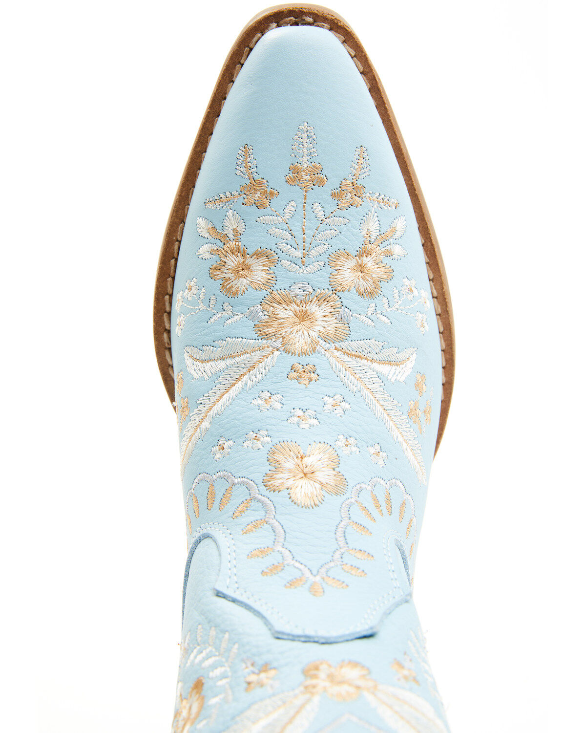 Dingo Women's Primrose Embroidered Leather Western Fashion Booties - Snip Toe