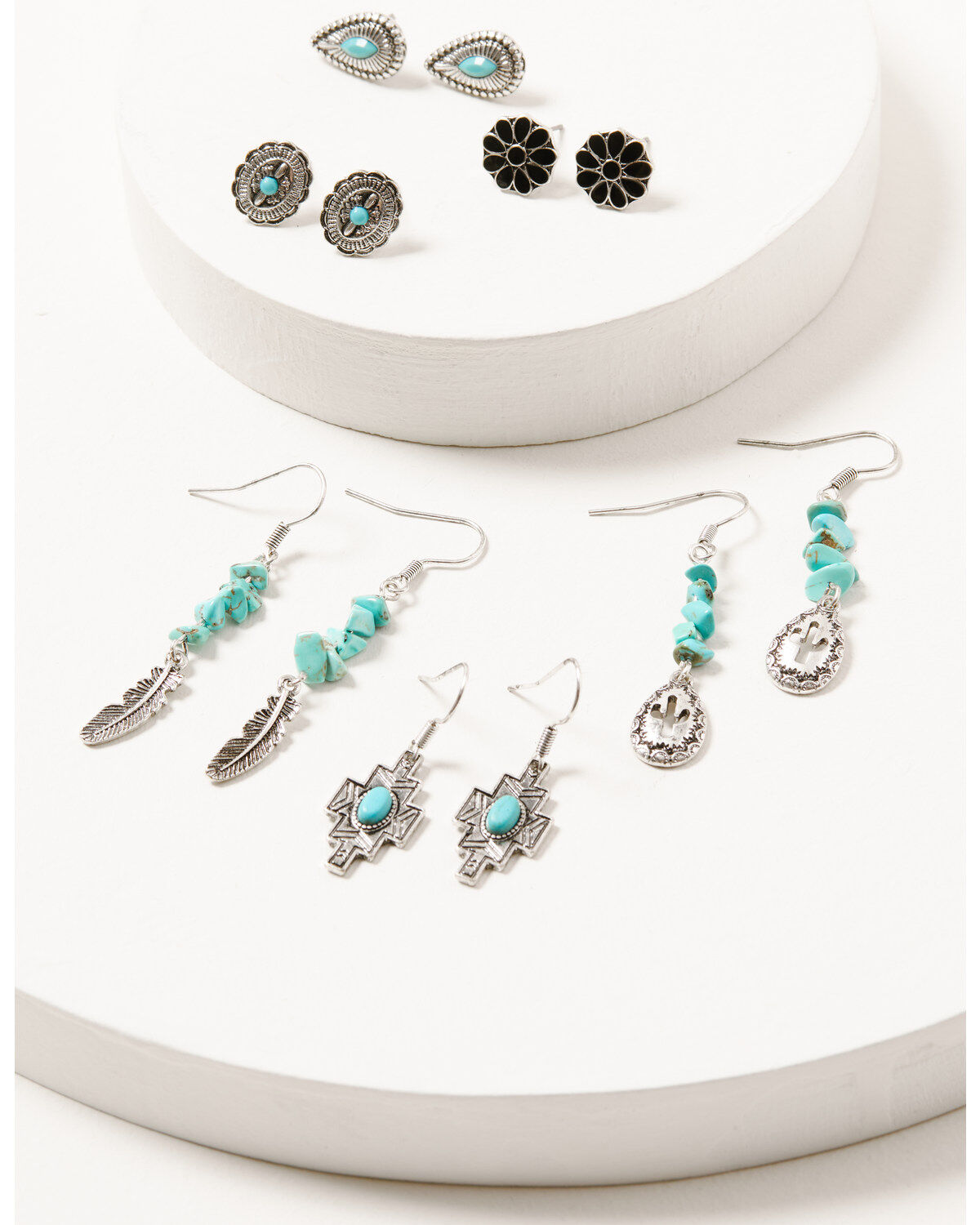 Shyanne Women's Night Dreamer 6-Piece Teardrop Earrings Set