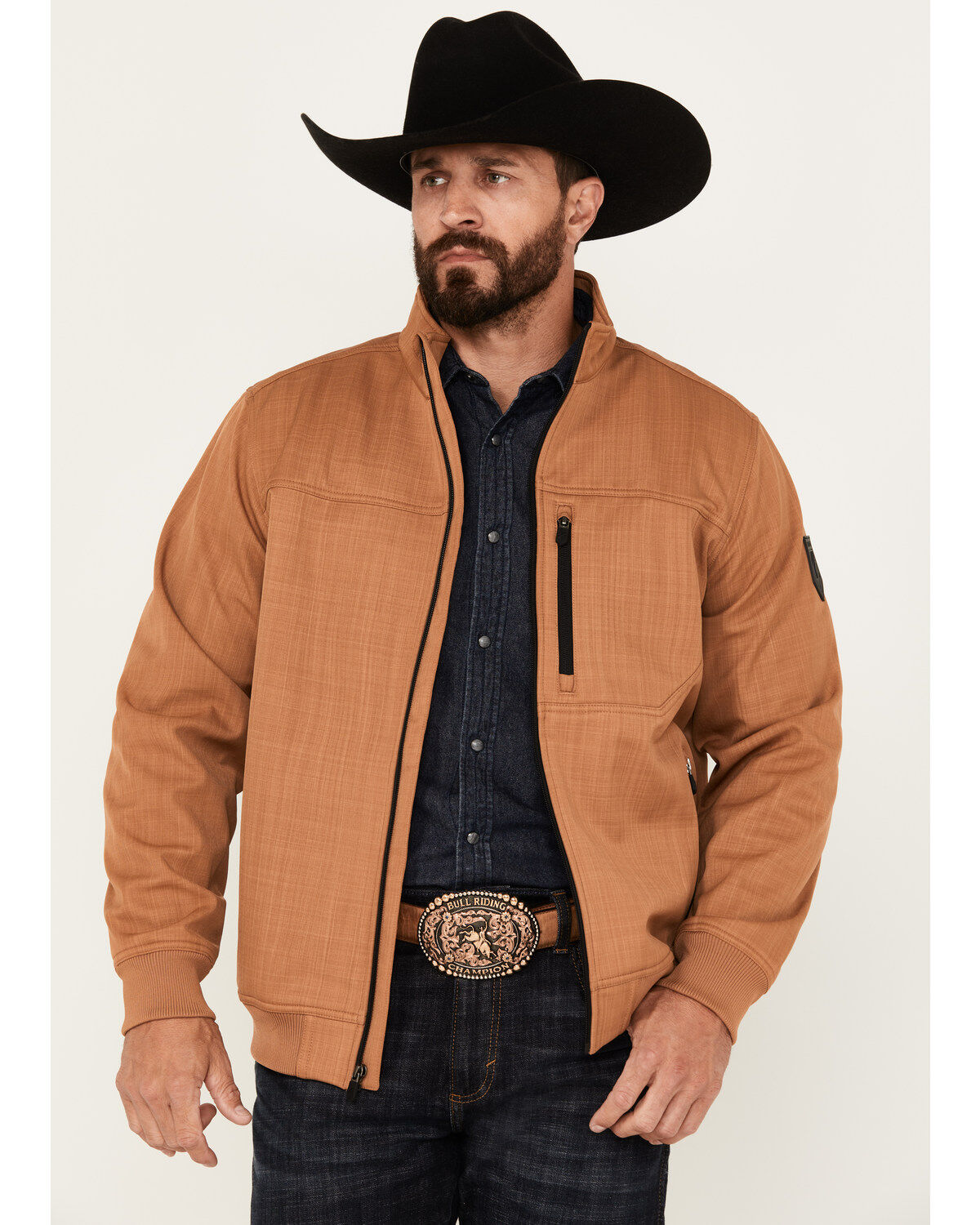 RANK 45® Men's Coolville Bomber Softshell Jacket - Big
