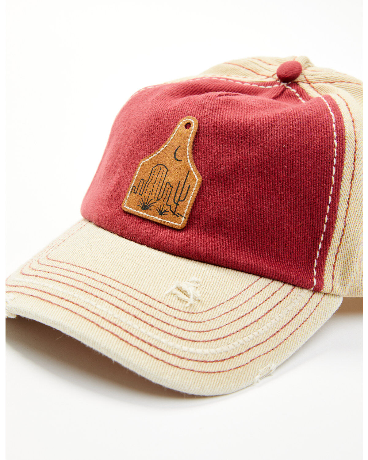 Catchfly Women's Desert Cow Tag Ball Cap