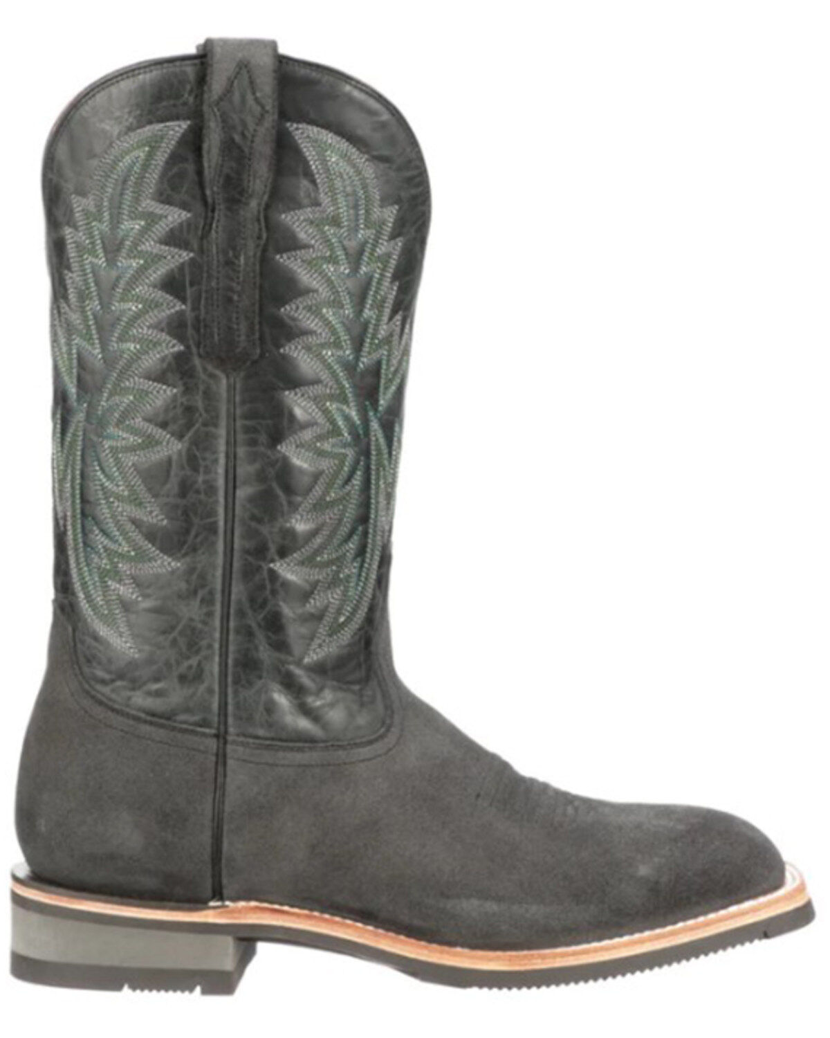 Lucchese Men's Rudy Western Boot - Broad Square Toe