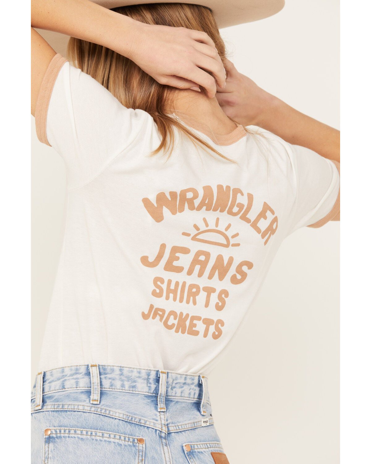Wrangler Women's Boot Barn Exclusive Sun Graphic Ringer Tee