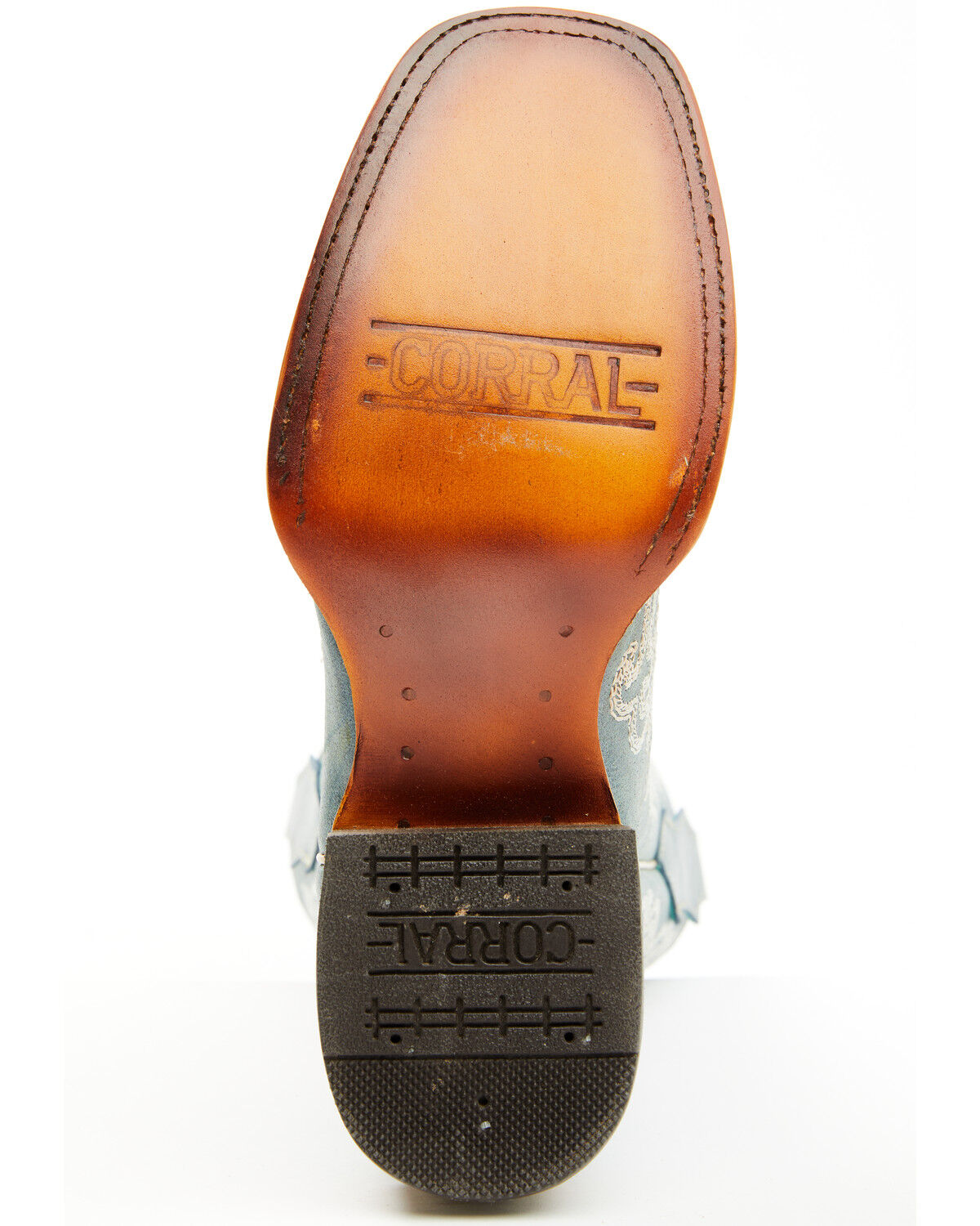 Corral Girls' Luminescent Embroidered Western Boots - Square Toe