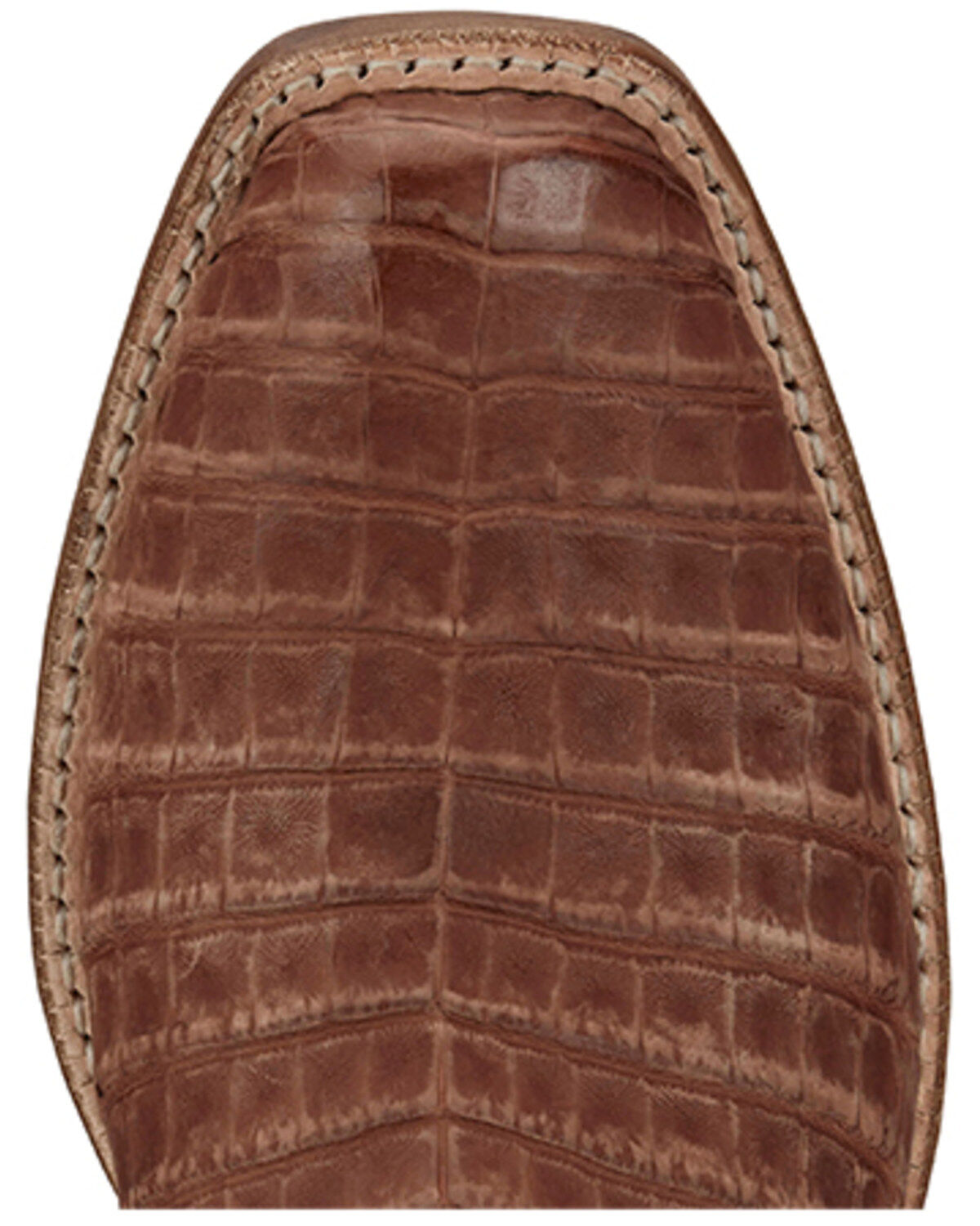 Tony Lama Men's Buffed Exotic Caiman Western Boots - Broad Square Toe