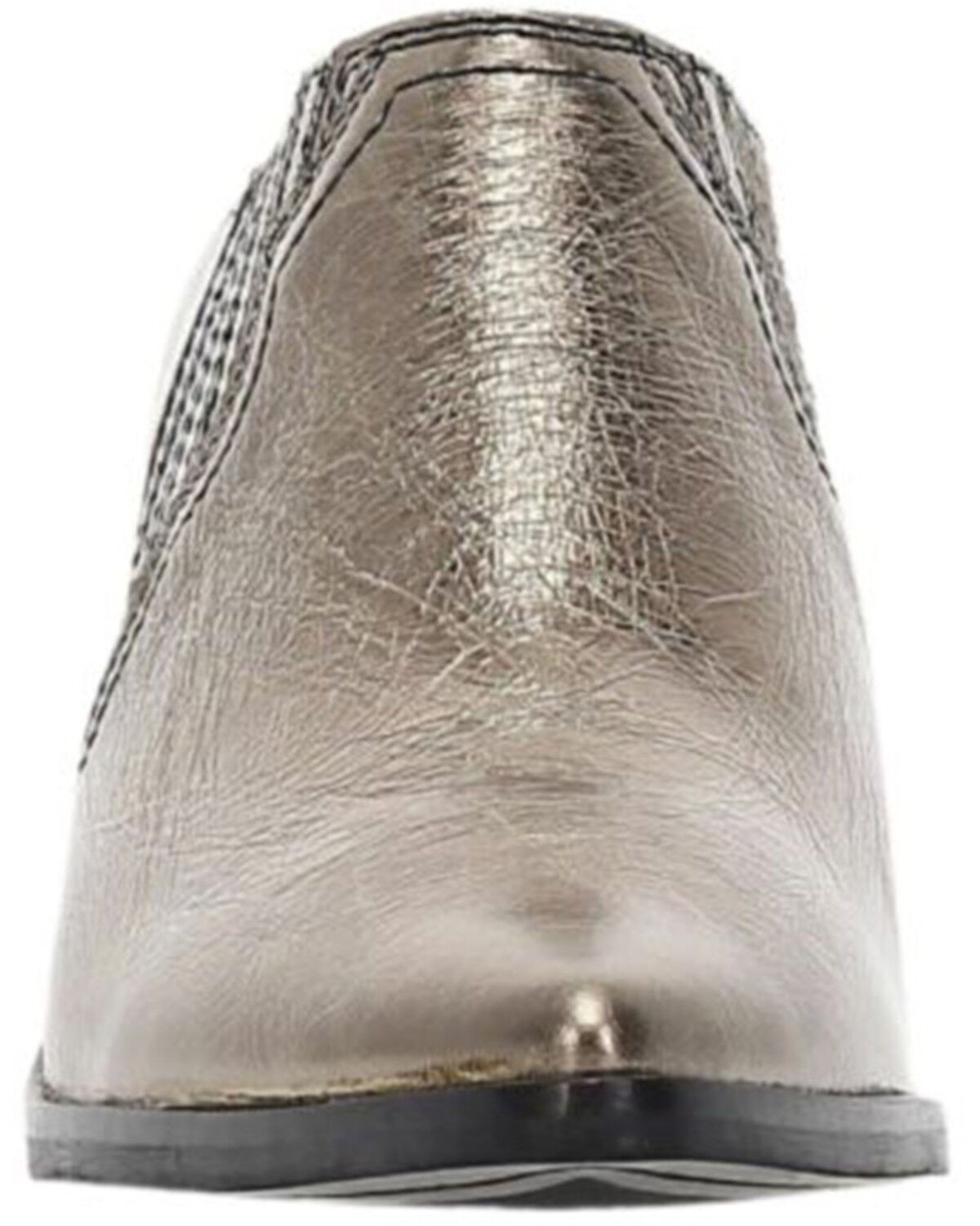 Frye Women's Sara Metallic Western Mules - Round Toe