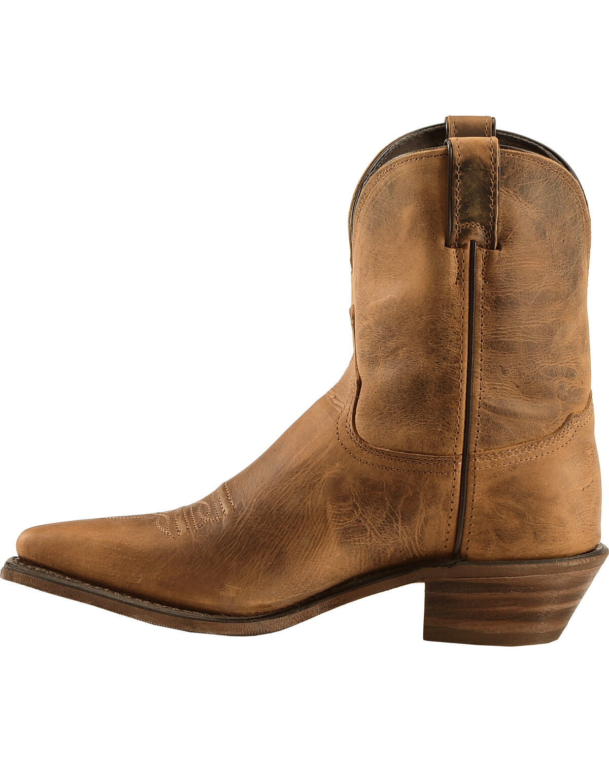 Abilene Women's Distressed 7" Western Boots - Snip Toe