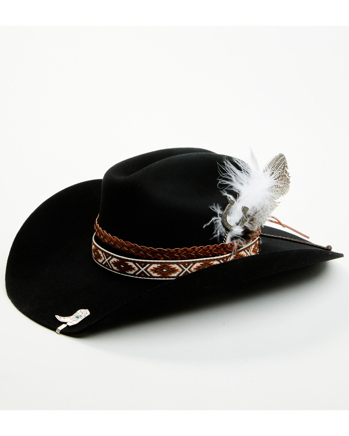 Boot Barn Southwestern Western Hat Accessory Set