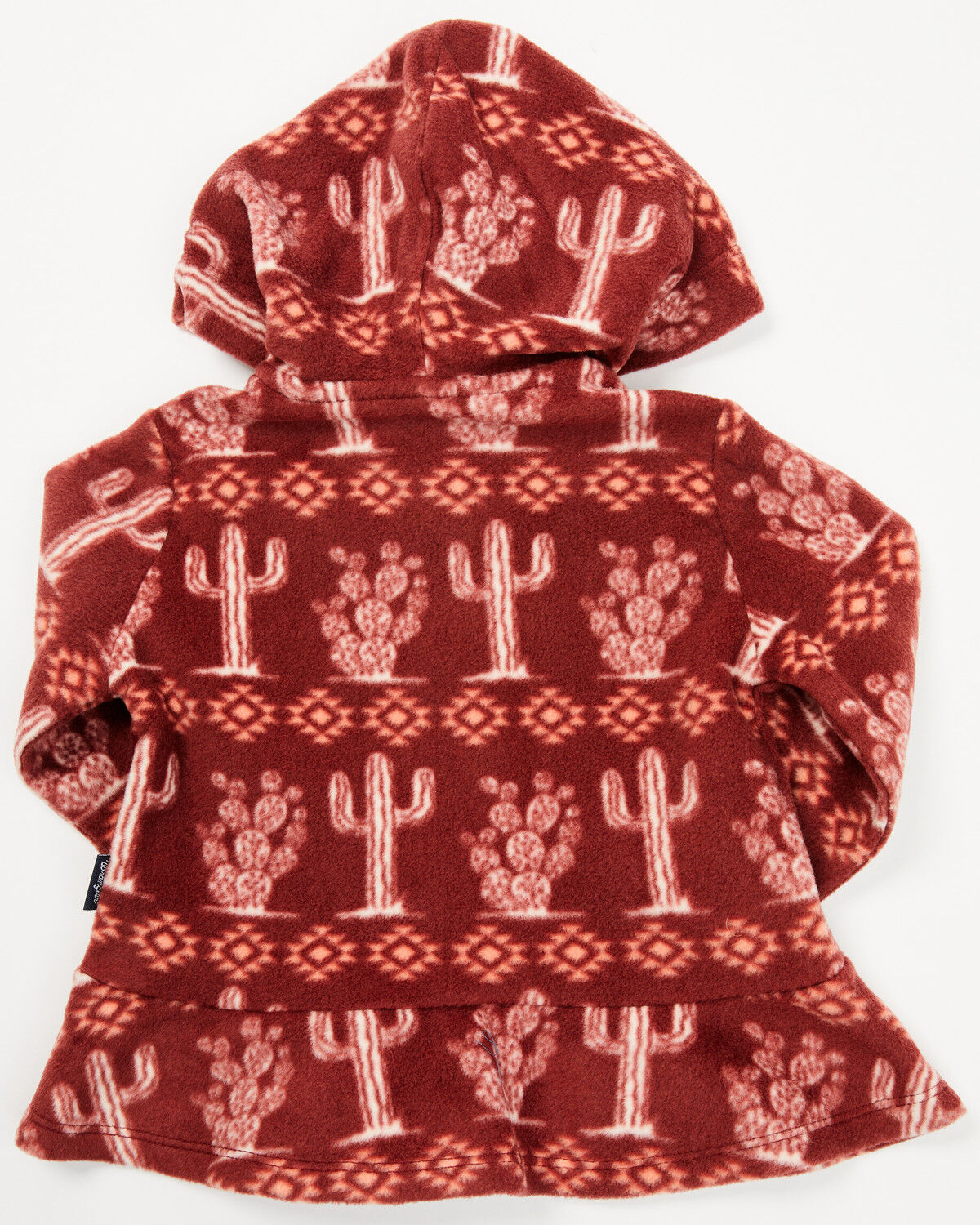 Wrangler Toddler Girls' Cactus Print Hooded Jacket