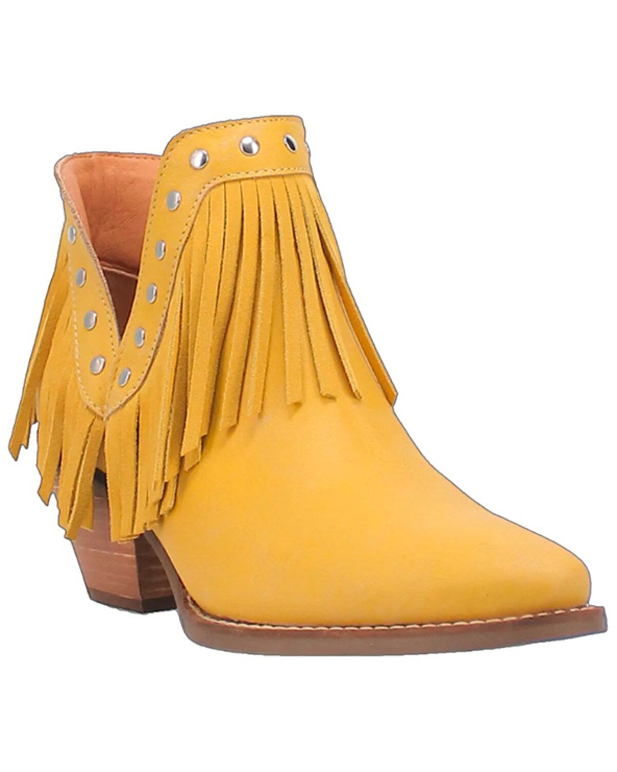 Dingo Women's Fine N' Dandy Leather Booties - Snip Toe