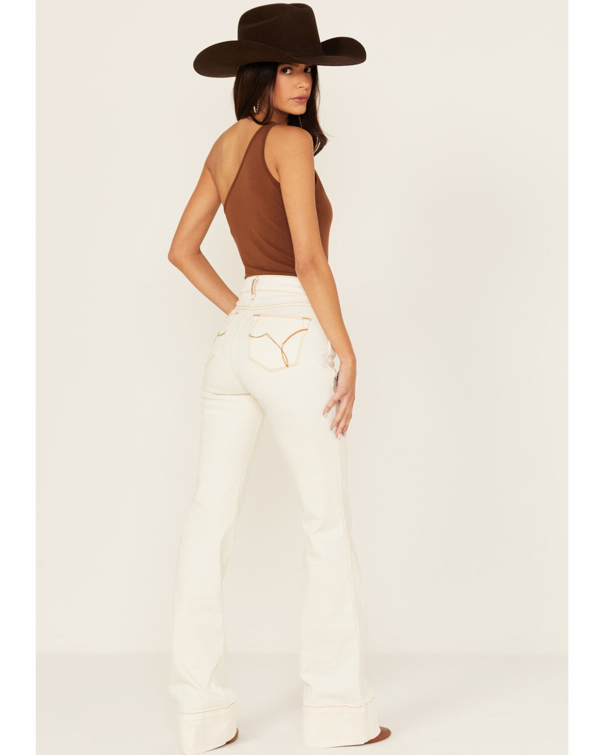 Ariat Women's R.E.A.L. Larissa High Rise Slim Trouser Stretch Denim Jeans