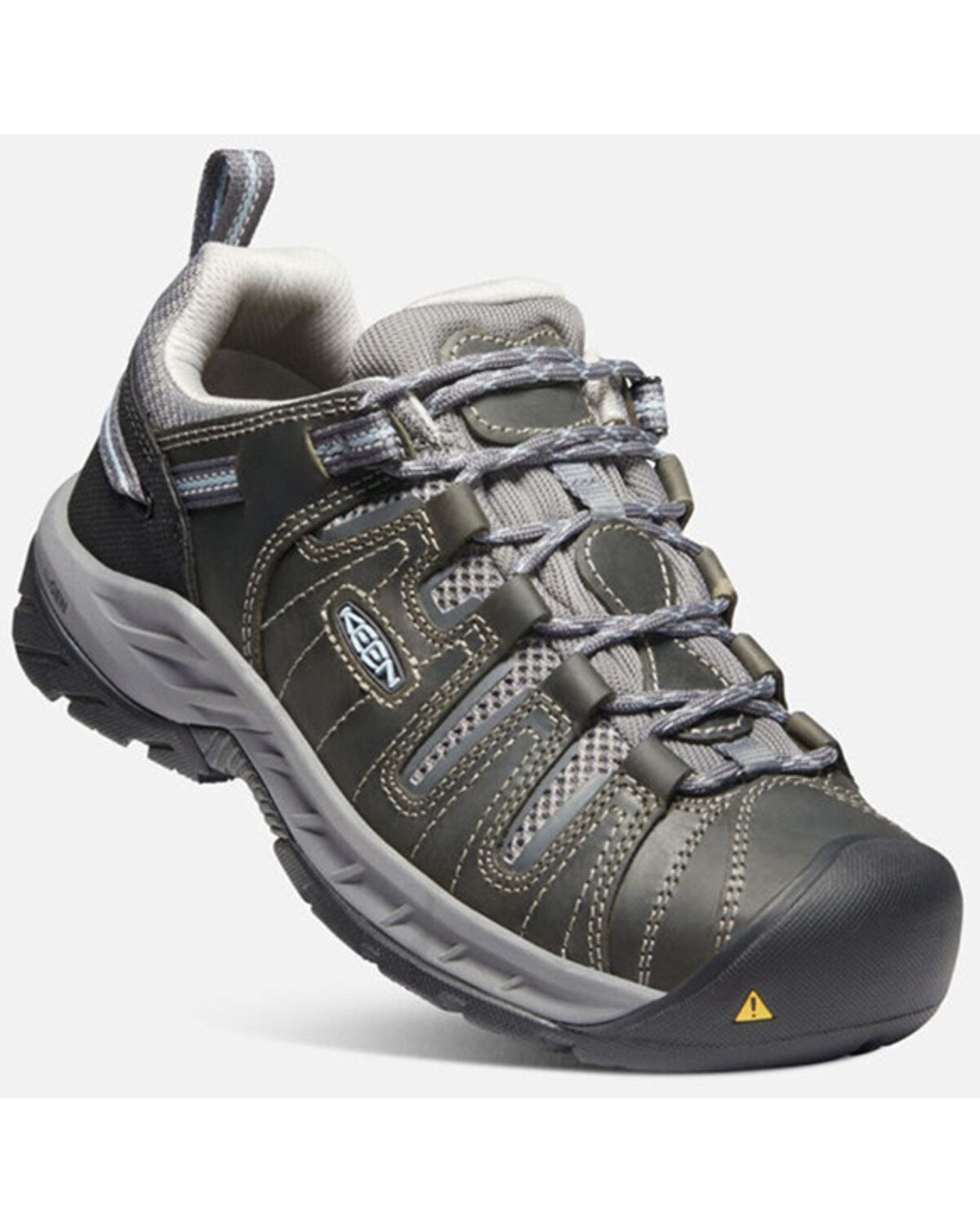 Keen Women's Flint II Soft Toe Lace-Up Water Repellent Work Sneaker