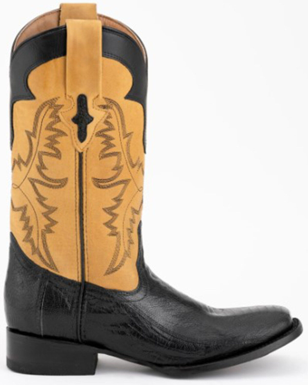 Ferrini Men's Nash Exotic Ostrich Leg Western Boots - Square Toe