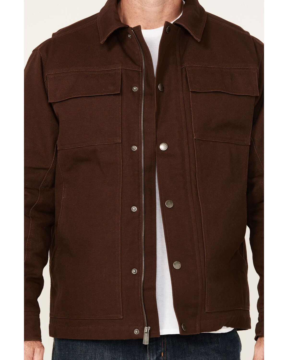 Lucky Brand Workwear Men's Chore Insulated Canvas Work Jacket