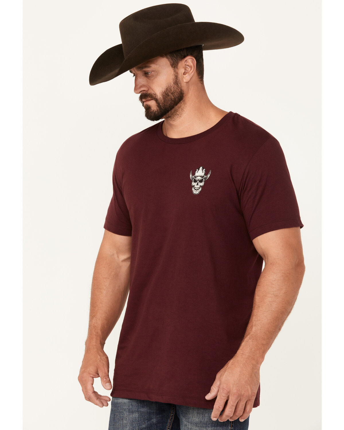 Moonshine Spirit Men's Cross Guitars Short Sleeve Graphic T-Shirt