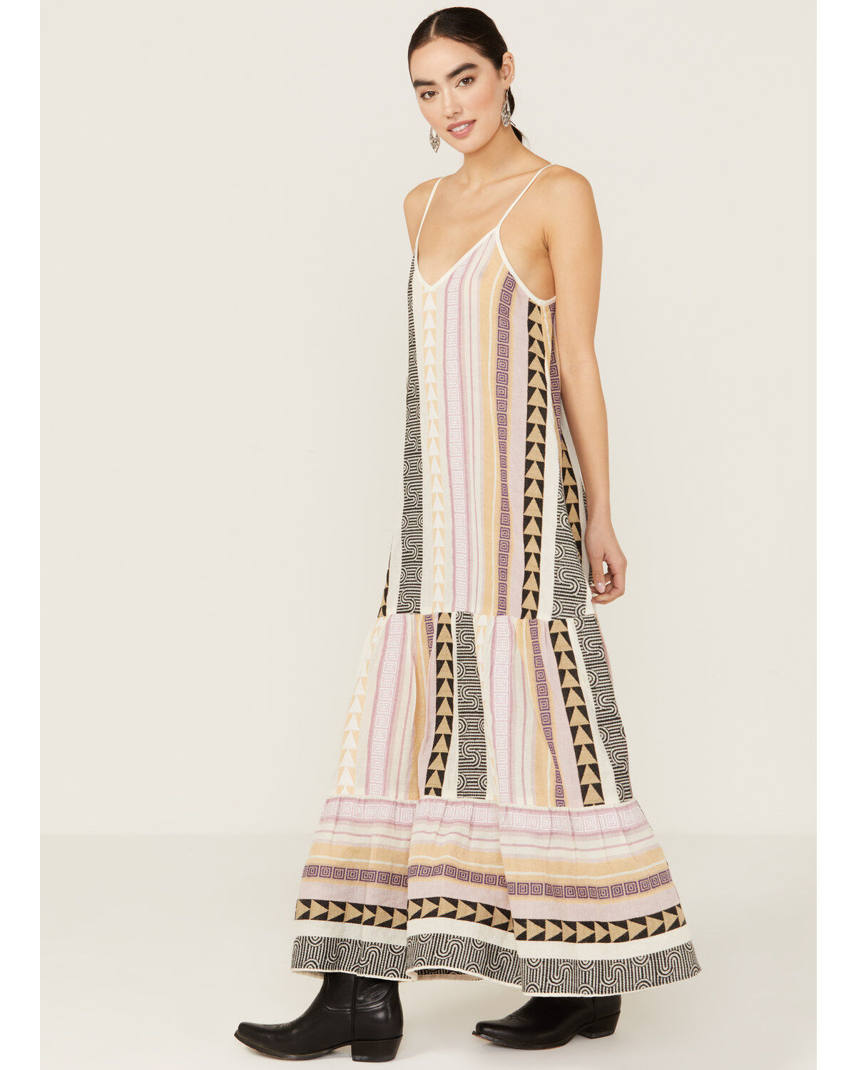 Revel Women's Striped Maxi Dress
