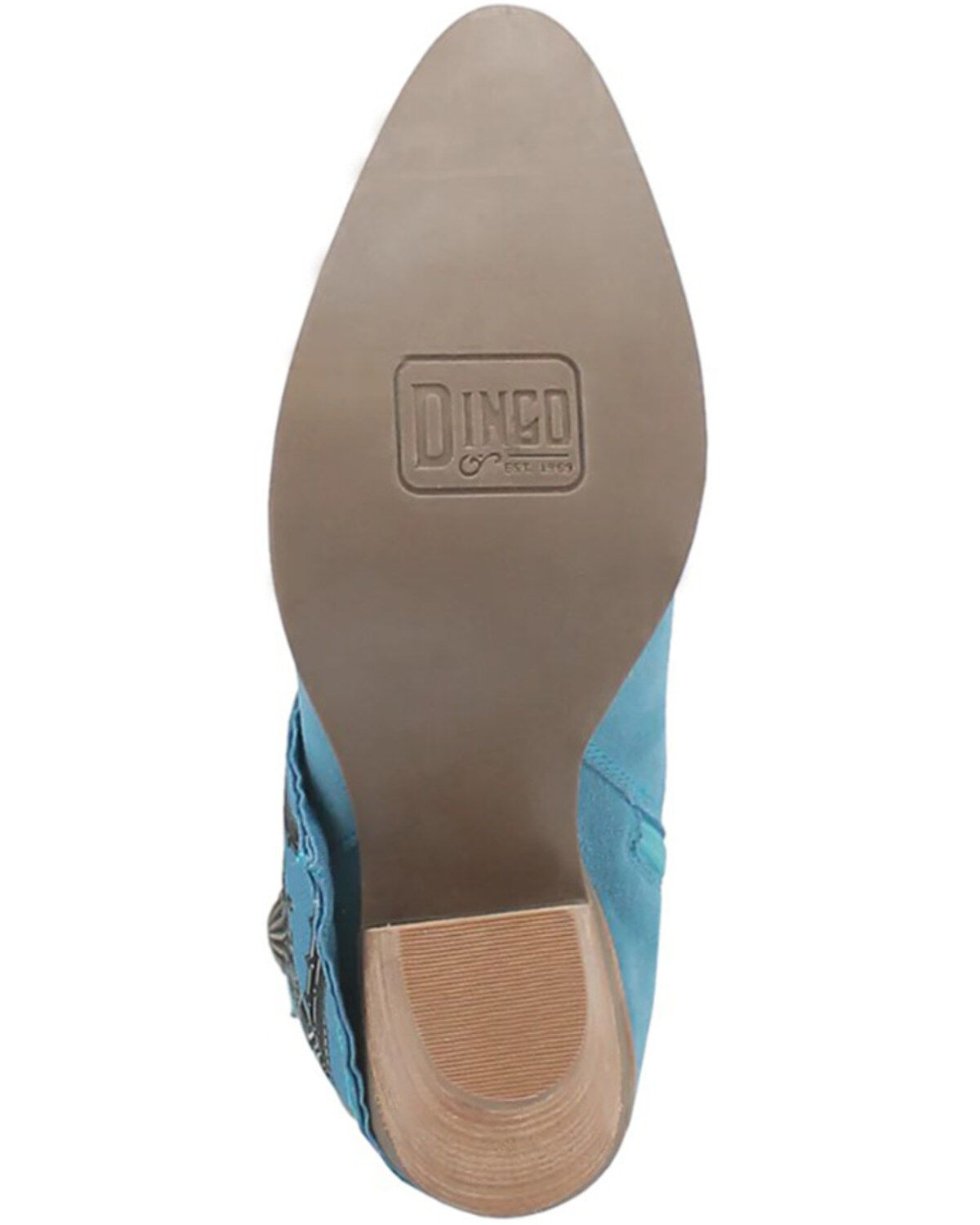 Dingo Women's Suede Bandida Western Booties - Round Toe