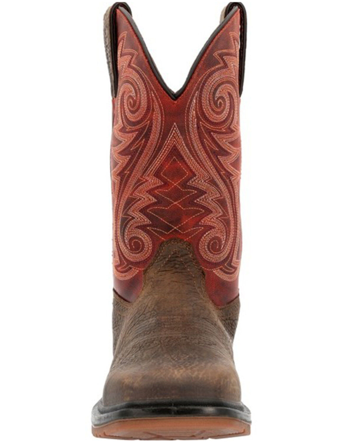 Rocky Men's Worksmart Waterproof Pull On Western Work Boots - Composite Toe