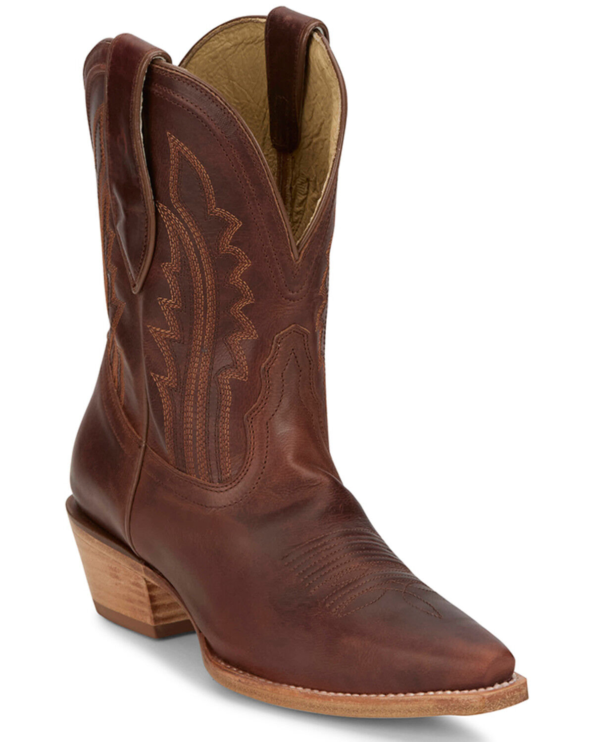 Tony Lama Women's Areli Western Booties - Snip Toe
