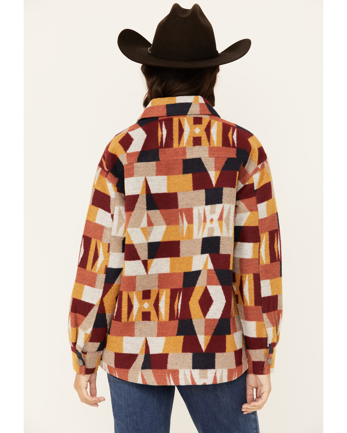 Shyanne Women's Geo Southwestern Print Shacket