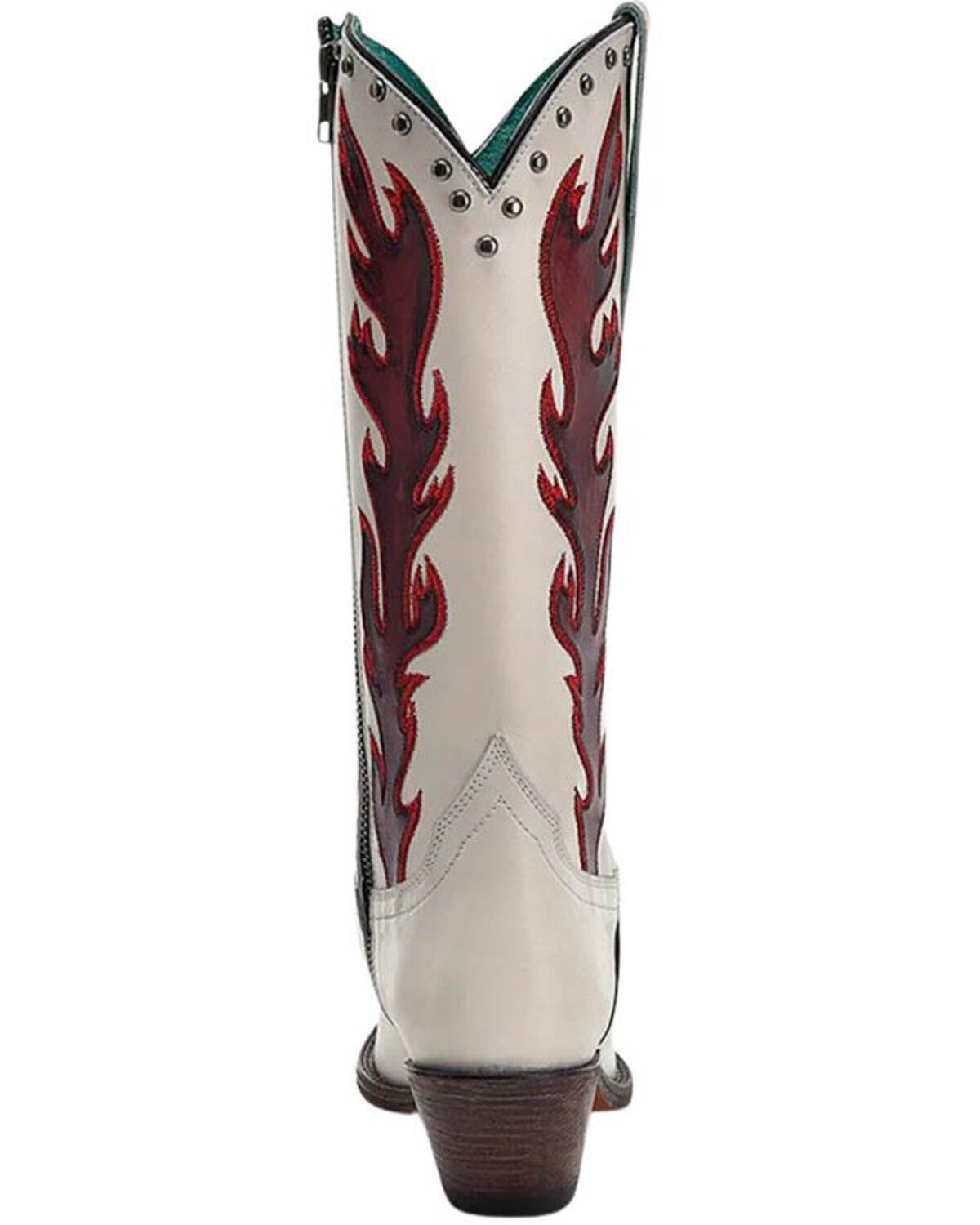 Corral Women's Studded Overlay Tall Western Boots - Snip Toe