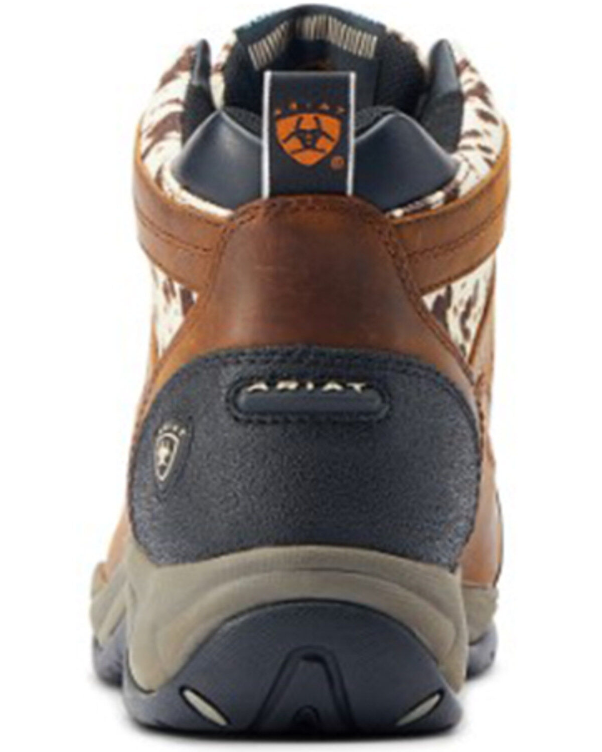 Ariat Women's Cow Print Terrain Waterproof Boots - Soft Toe