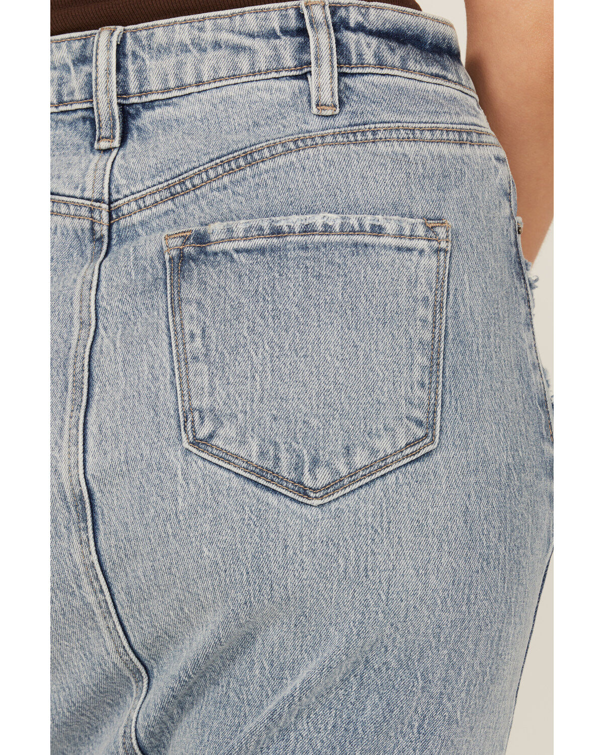 Cello Women's Medium Wash Midi Skirt