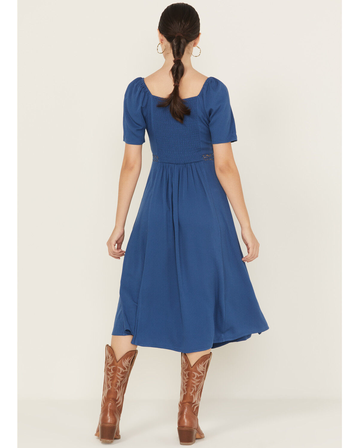 Idyllwind Women's Dudley Print Short Sleeve Midi Dress