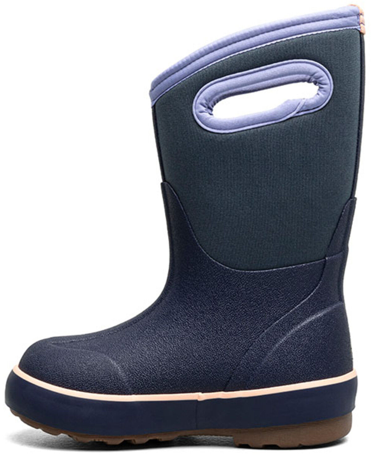 Bogs Girls' Classic II Solid Waterproof Boots - Round Toe