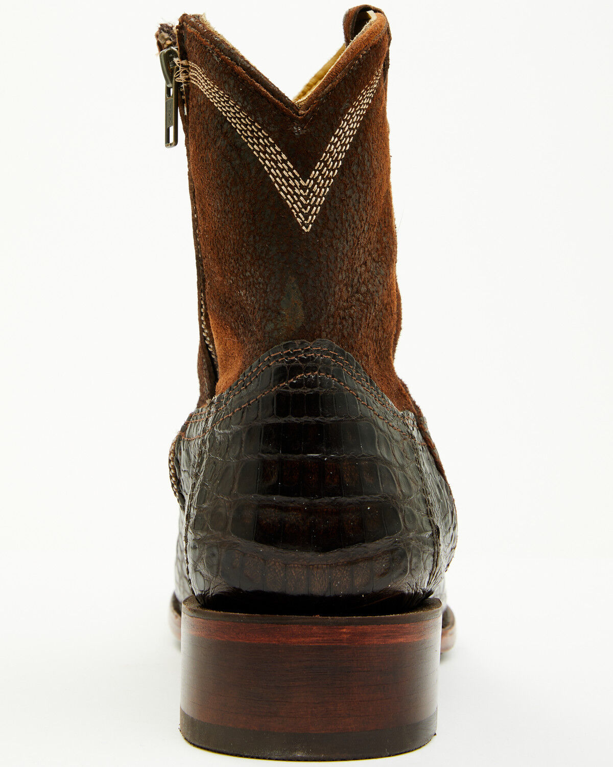 Corral Men's Exotic Caiman Western Booties - Square Toe