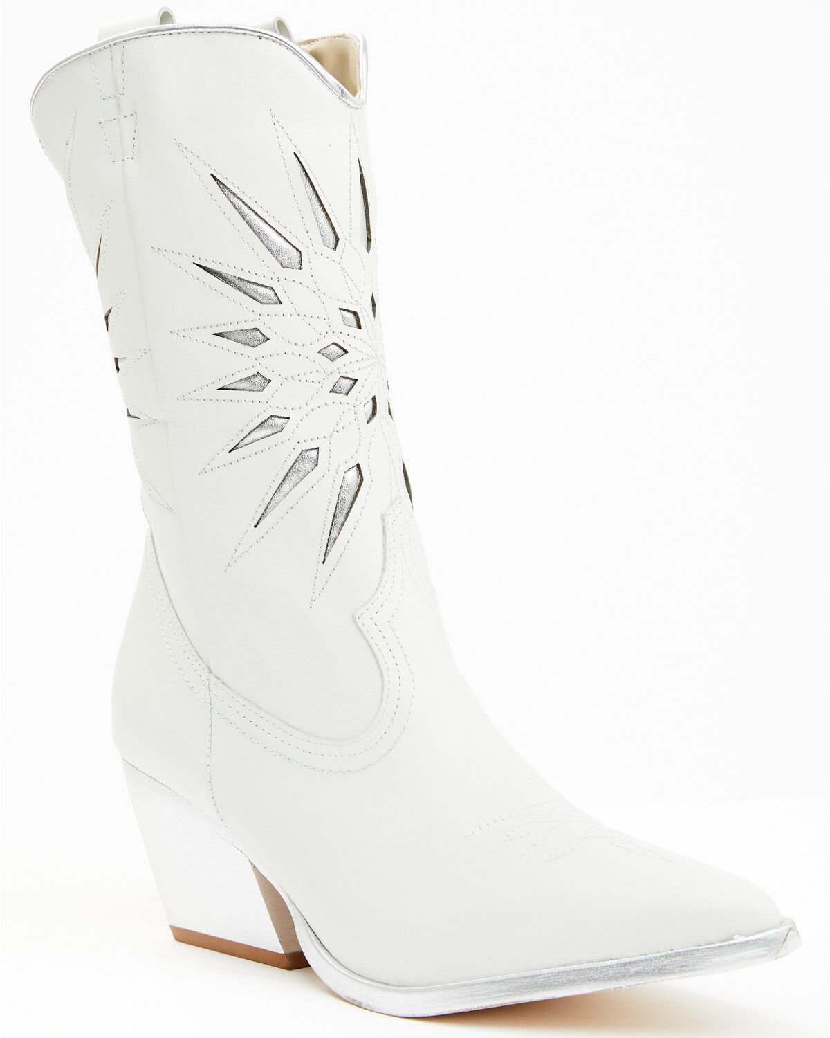 Golo Women's Mae Sun Inlay Western Fashion Boots - Snip Toe