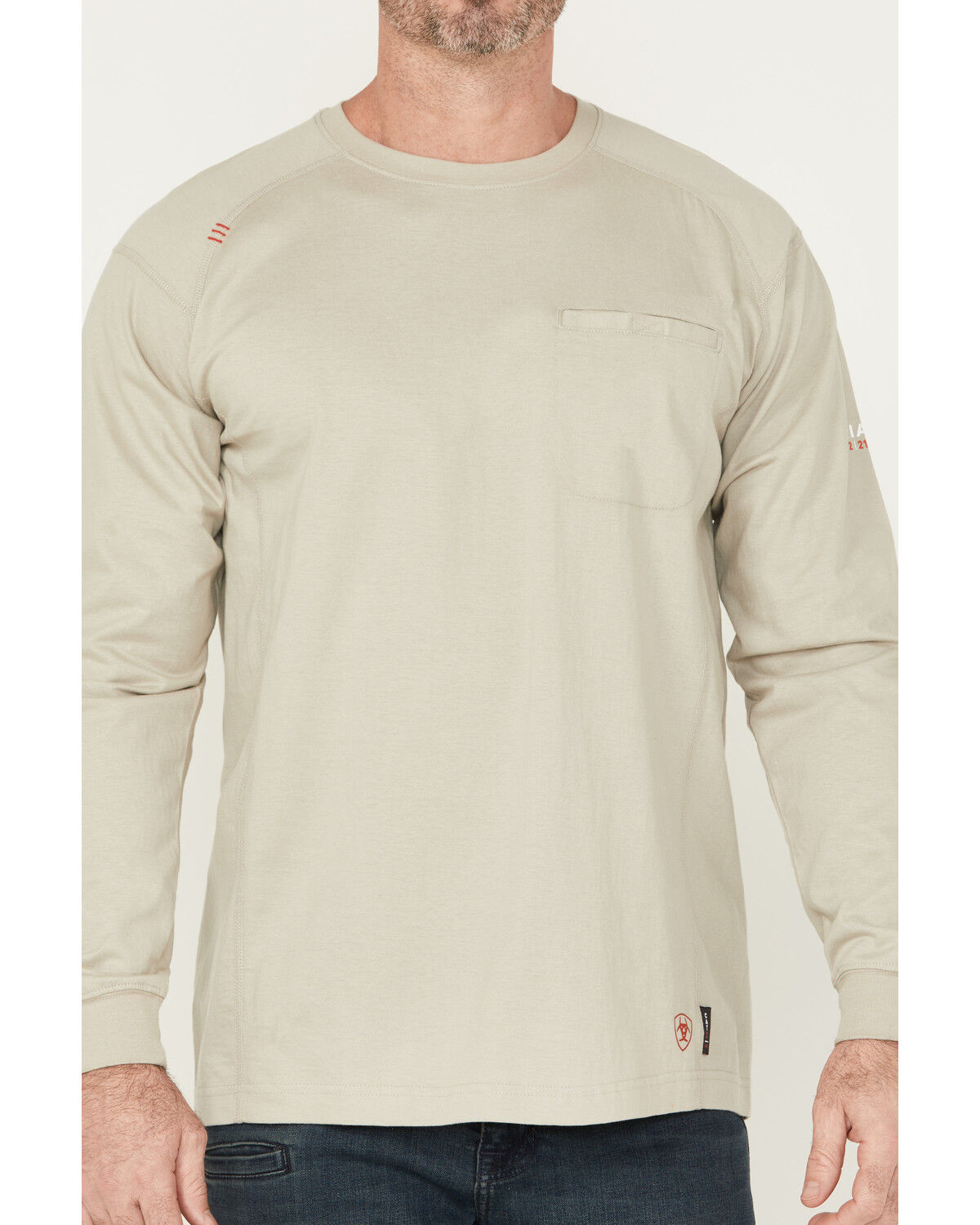 Ariat Men's FR Air USA Scream Long Sleeve Work T-Shirt