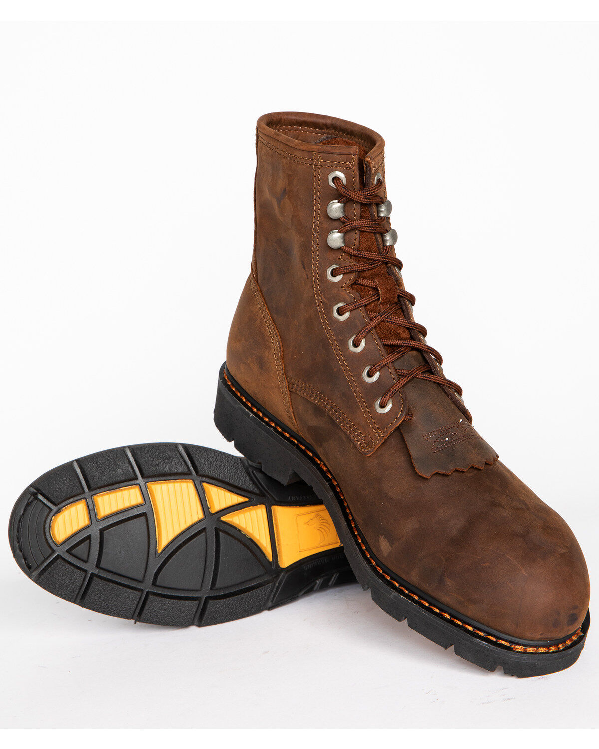 Cody James&reg; Comp Toe Waterproof Kiltie Work Boots